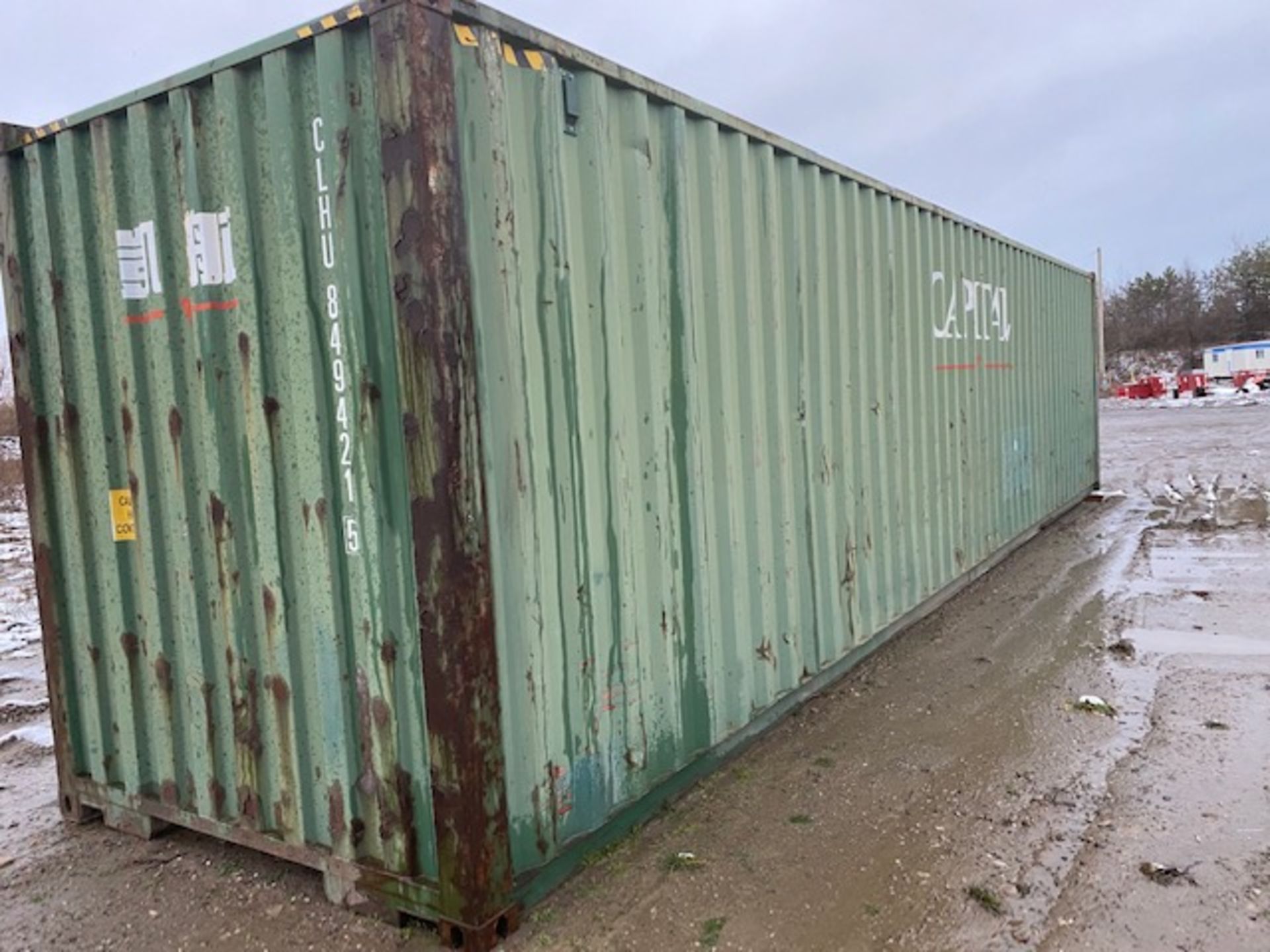 SUZHOU, 40', SEA CONTAINER, 2002 (LOCATED AT 8308 10TH LINE, THORNTON, ONTARIO) - Image 6 of 8