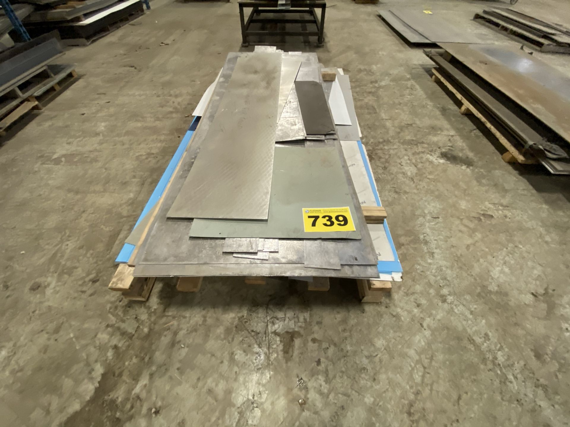 LOT OF ASSORTED STEEL SHEETS - Image 2 of 4