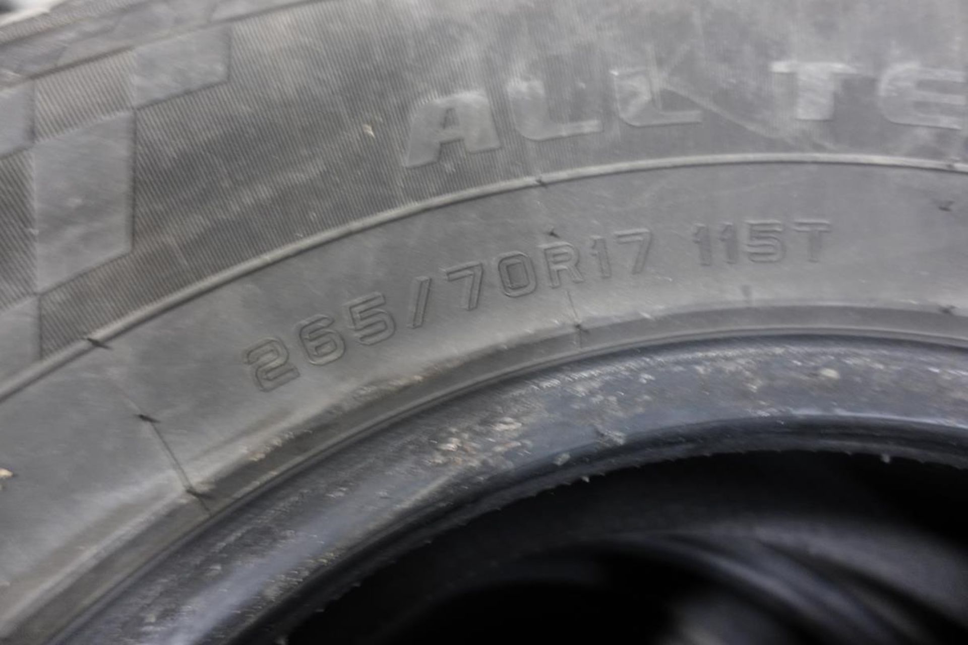 MIRAGE, 265/70R17, ALL TERRAIN TIRE - Image 6 of 15