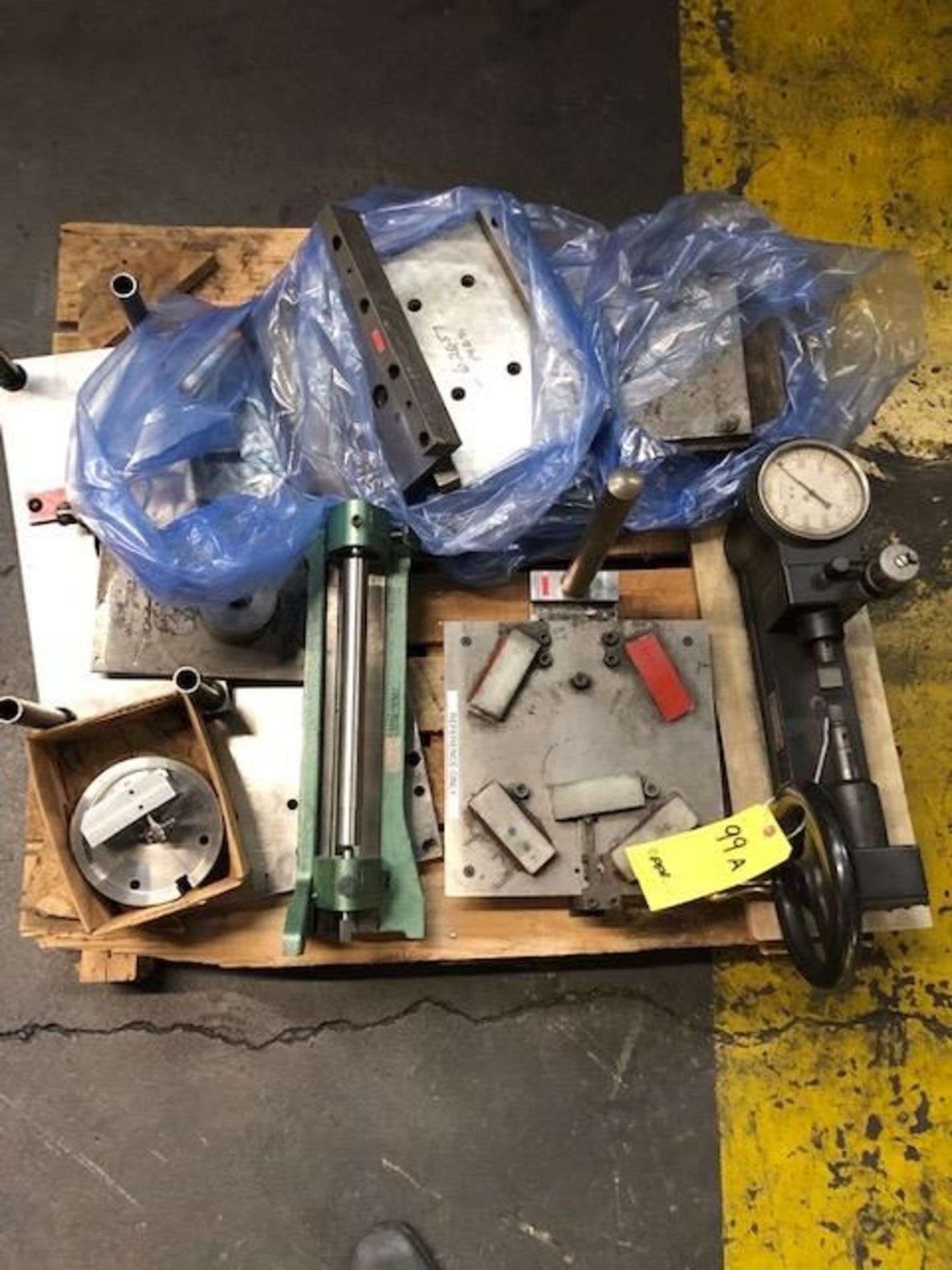 (1) Pallet of Haller Hydraulic Inspection Unit and Assorted Gauges
