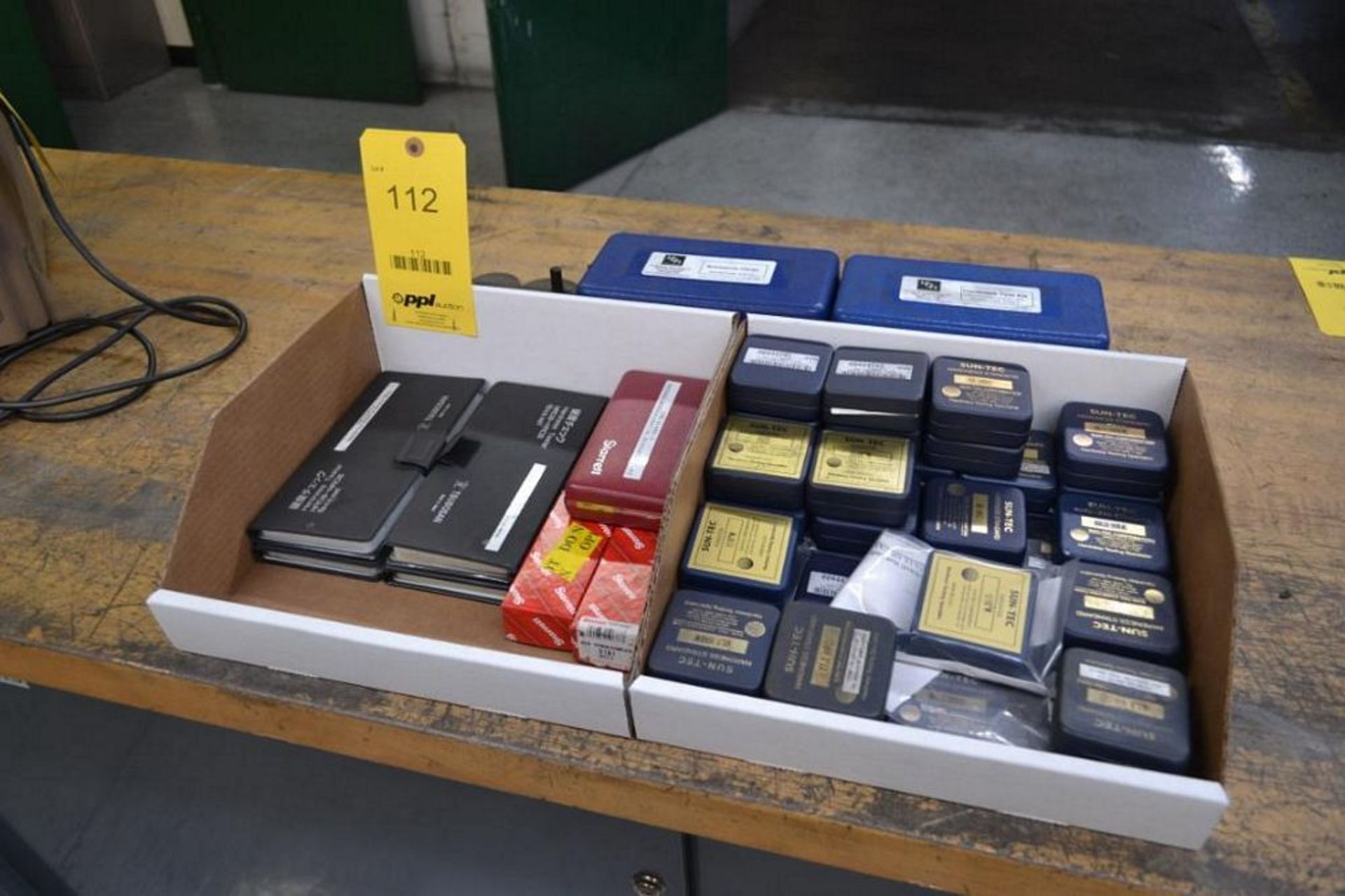 LOT: Assorted Hardness Tester File Kits & Standards