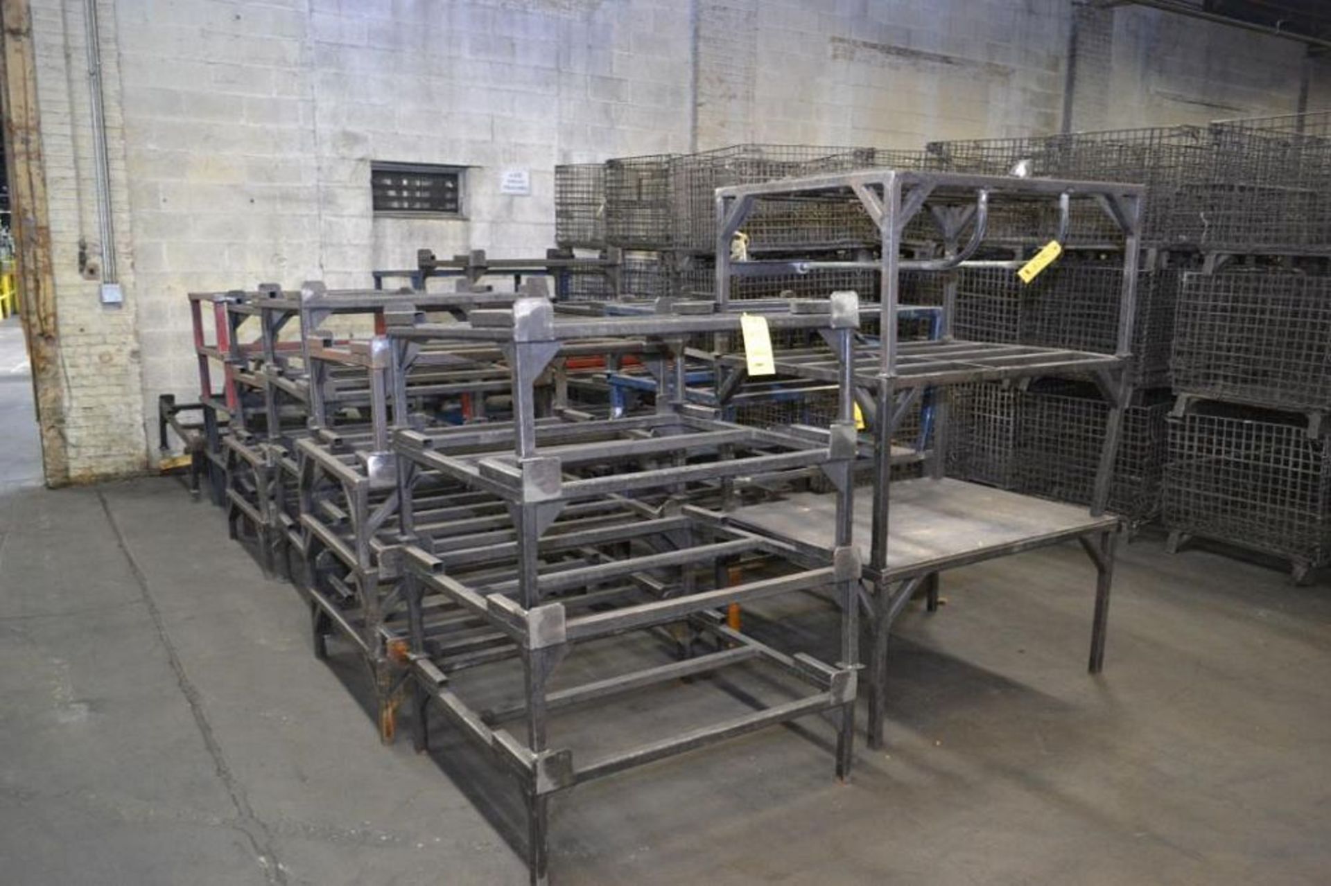LOT: Approx. (40) Assorted Steel Material Stands