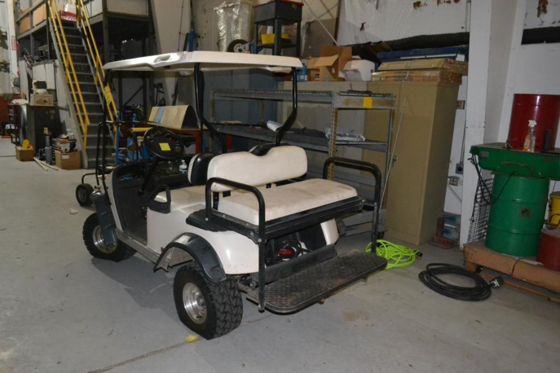 E-Z Go 36 Volt Electric 4-Seat Golf Cart with Lift Kit & Charger - Image 2 of 2