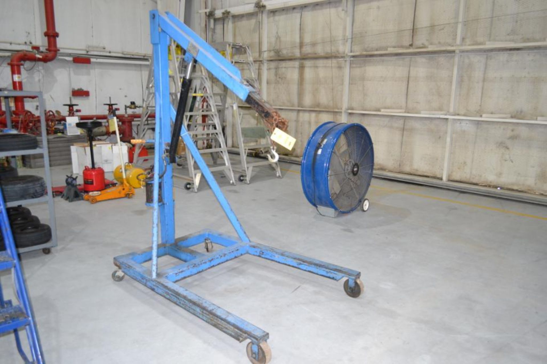 Airborne Support Systems 4000 lb. Portable Hydraulic Engine Hoist