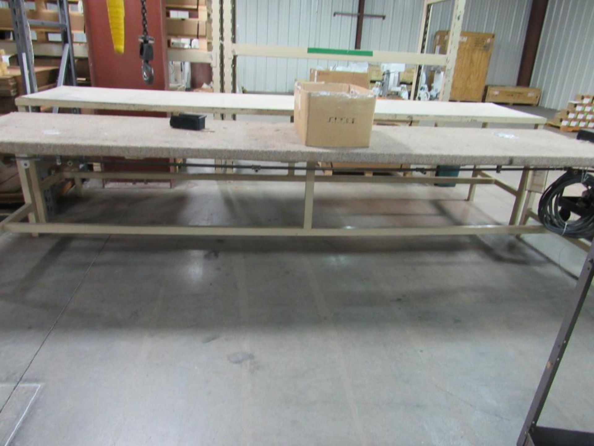 LOT: (3) 32 in. x 144 in. Assembly Work Benches (Area A)