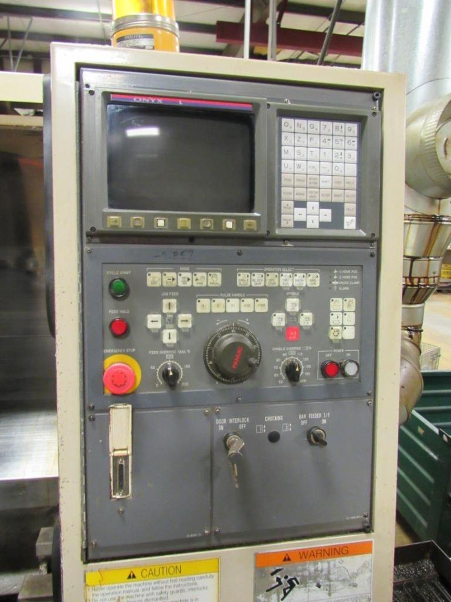 Okuma & Howa CNC Turning Center Model HL-JR, S/N 28239 (no computer) (Area C) - Image 7 of 8