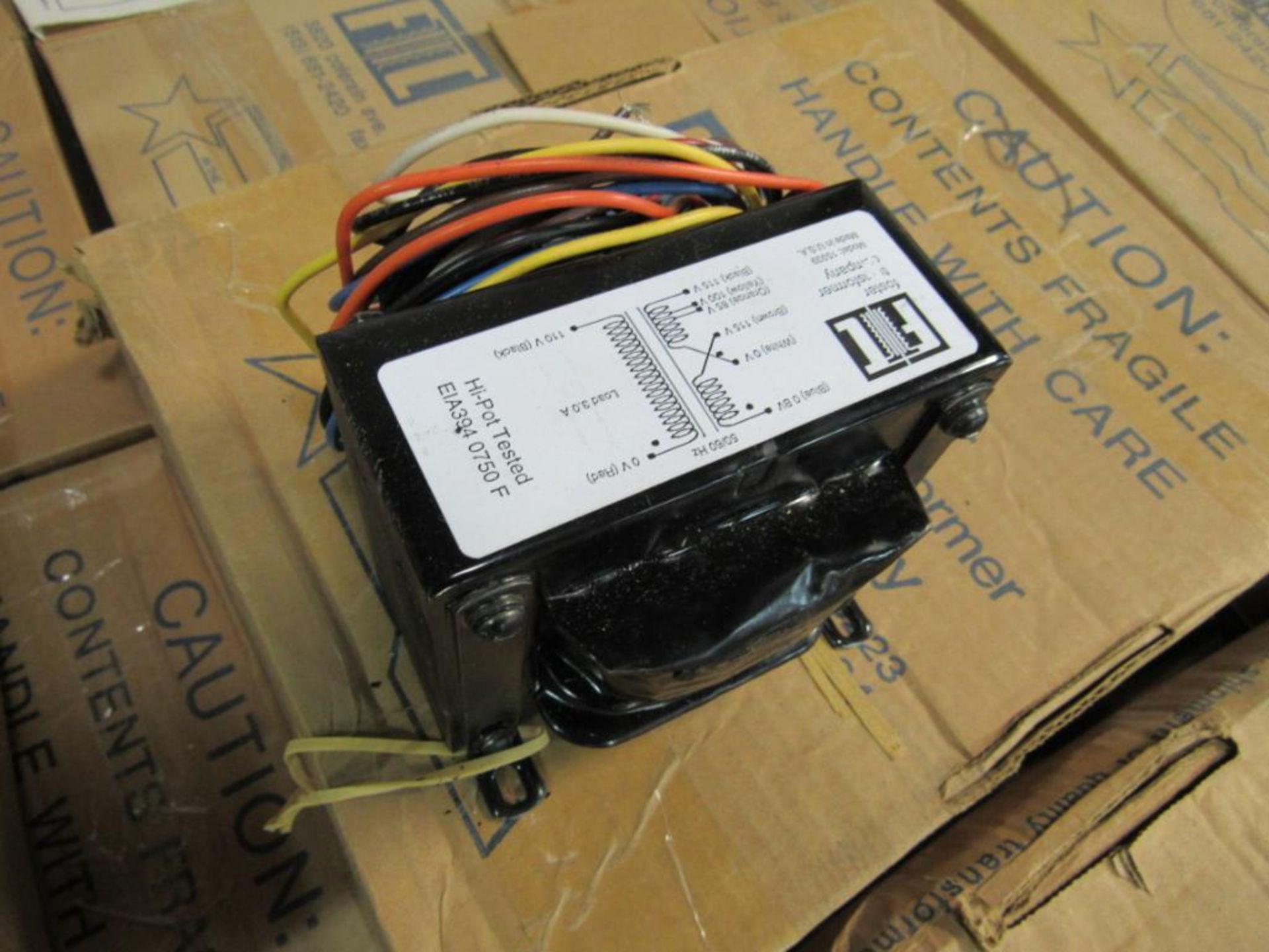 LOT: (179) New Foster Transformer #E1A394-825F Isolation Transformers on (1) Skid (Area A)