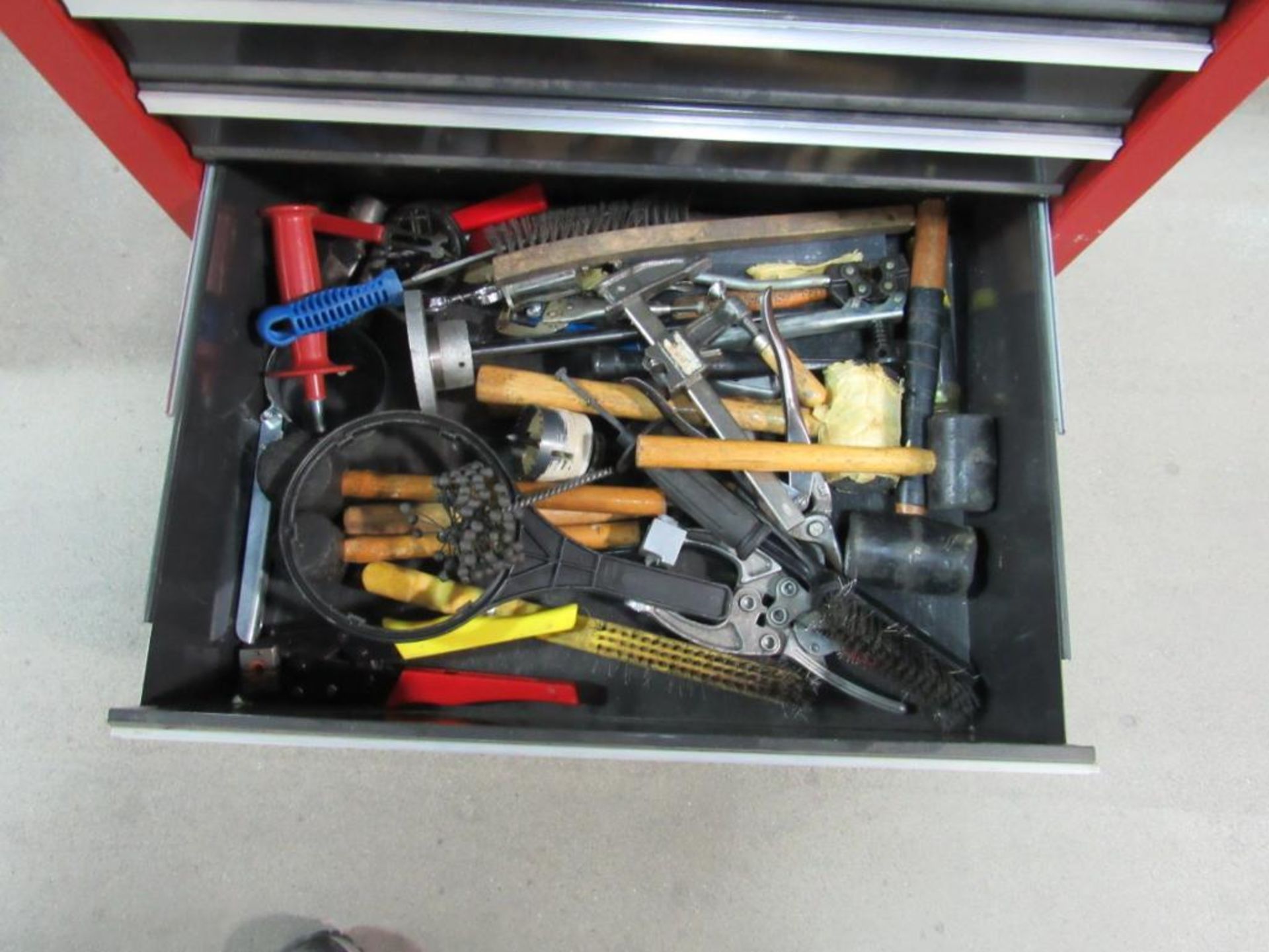 LOT: (1) Craftsman 12-Drawer Tool Chest & (1) 3-Drawer Tool Box, with Contents (Area A) - Image 8 of 8