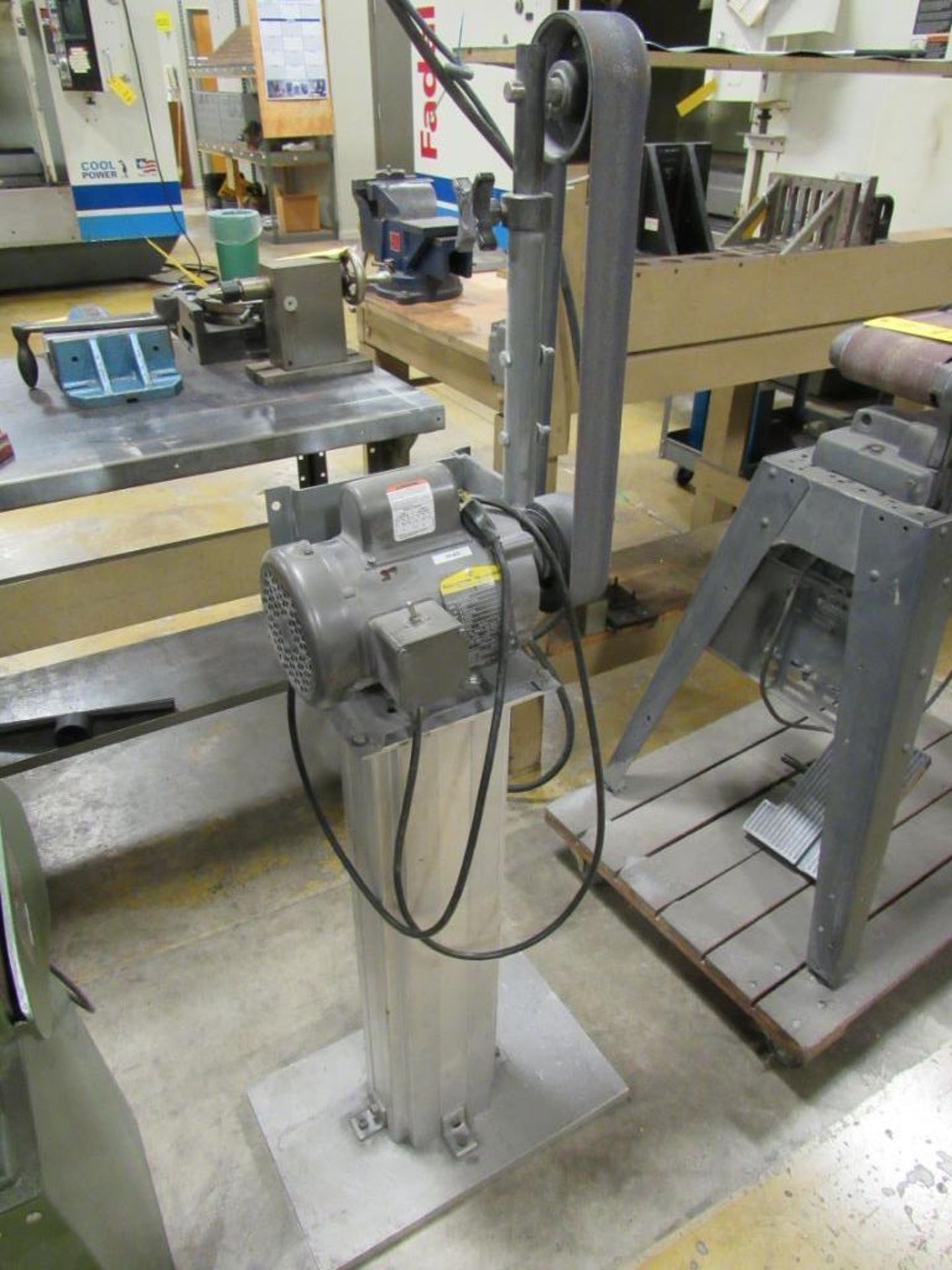 2 in. Belt Sander on Custom Base (Area C)