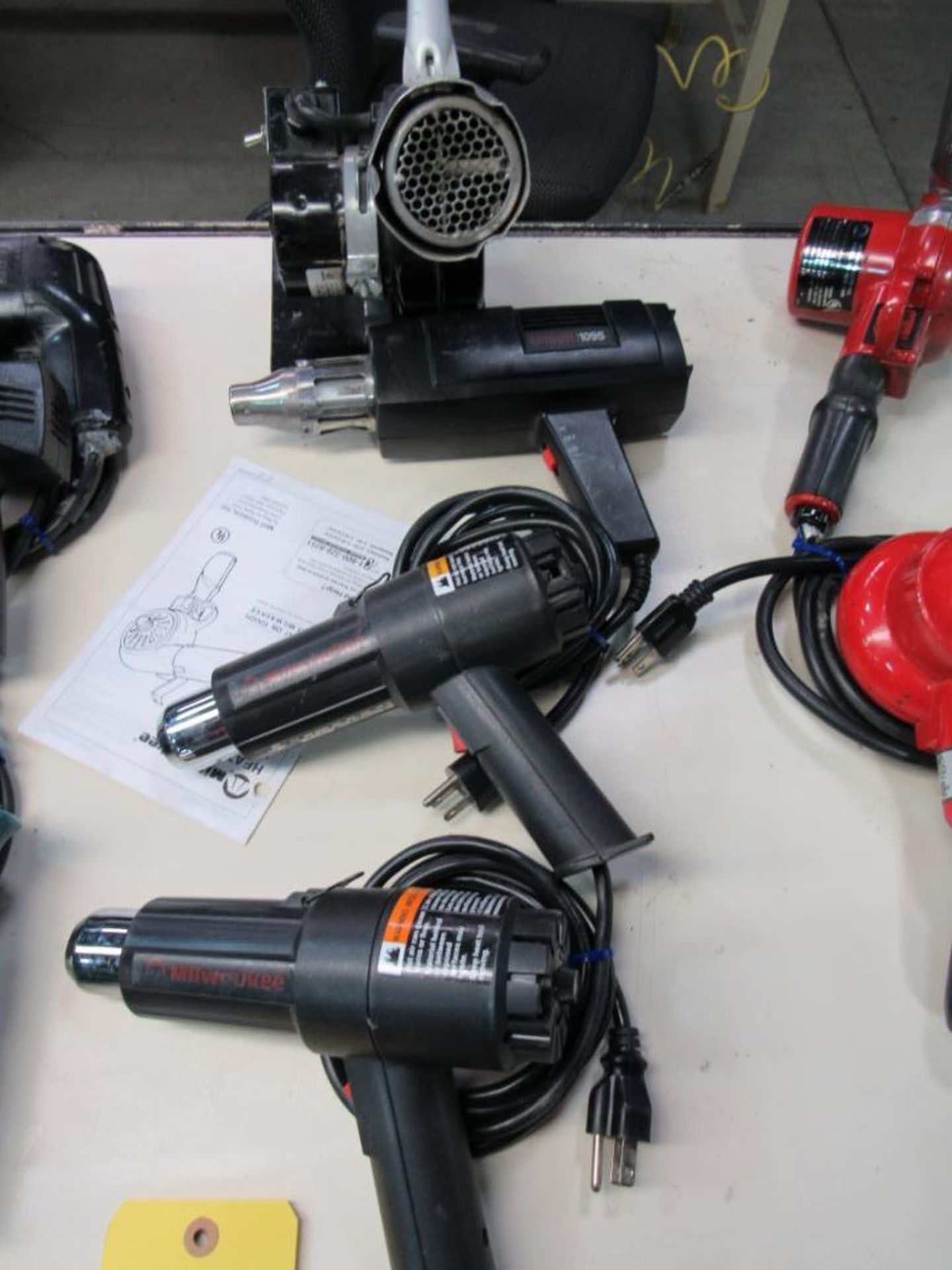 LOT: (4) Assorted Electric Heat Guns (Area A)