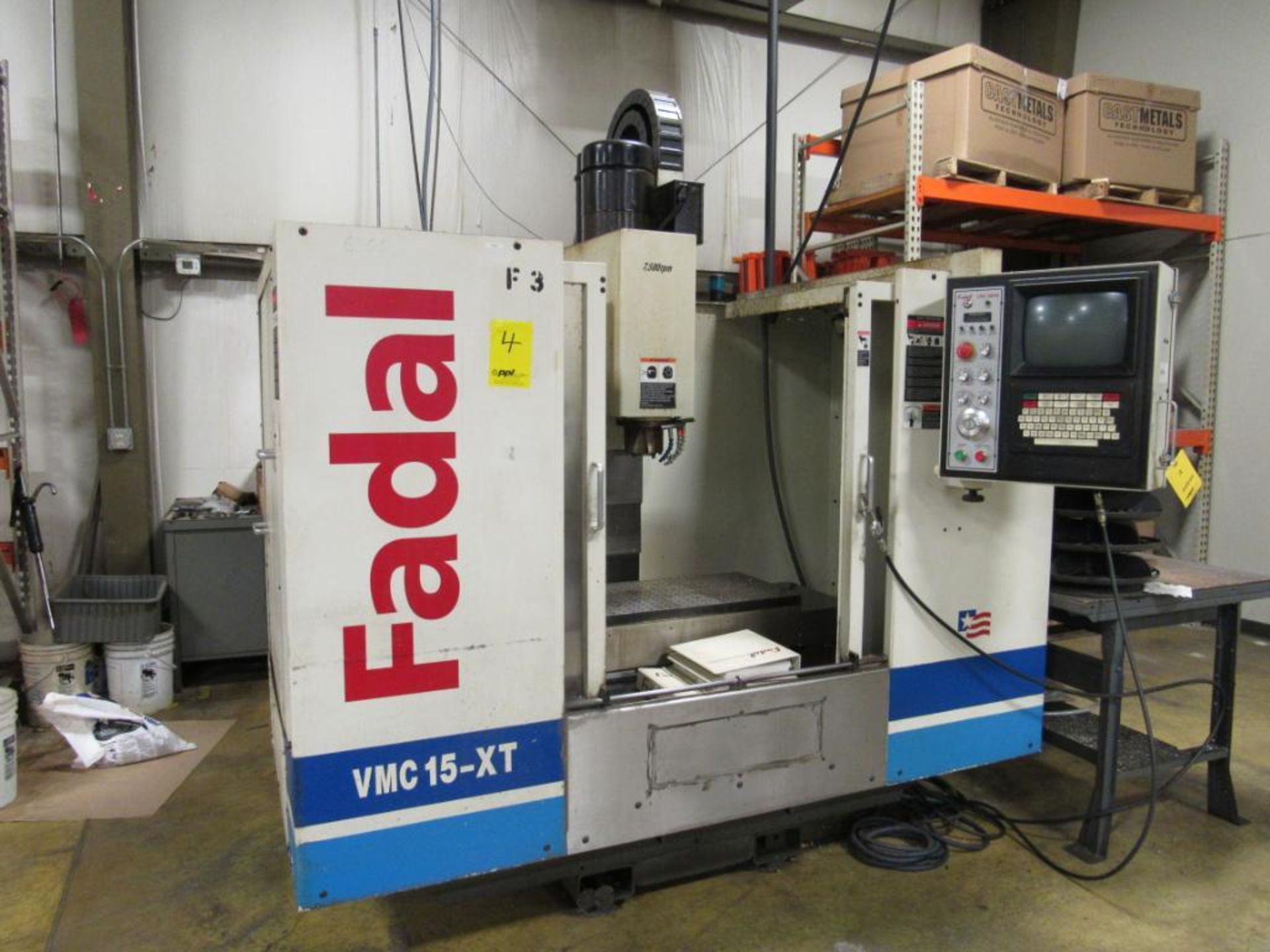 Fadal CNC Vertical Machining Center Model VMC15-XT (914-15), S/N 012000020160 (2000) (Area C)