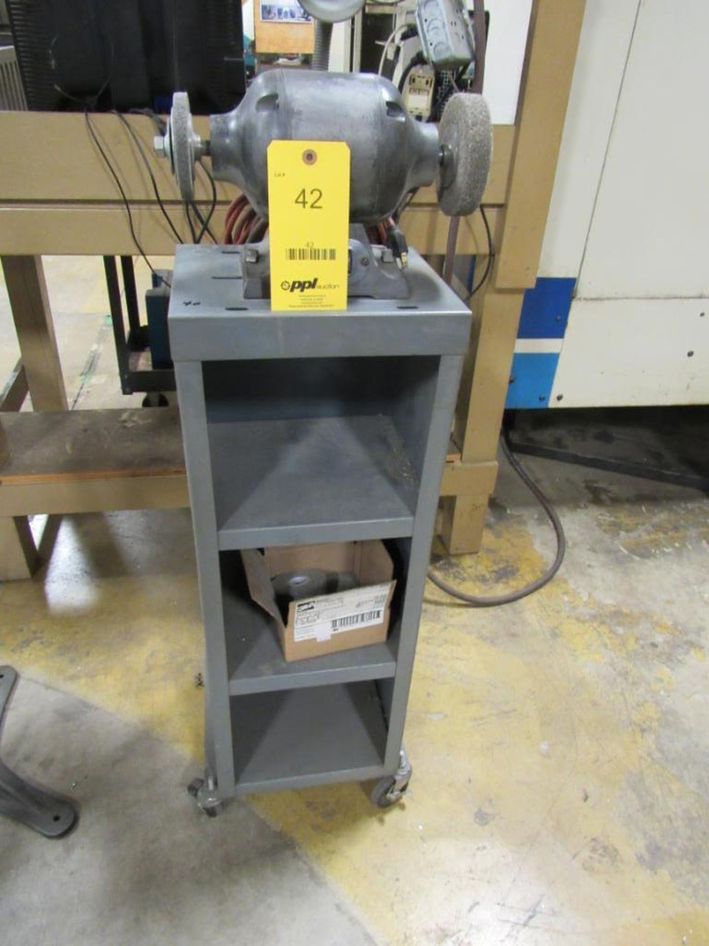 6 in. Double End Bench Grinder, on Portable Stand (Area C)