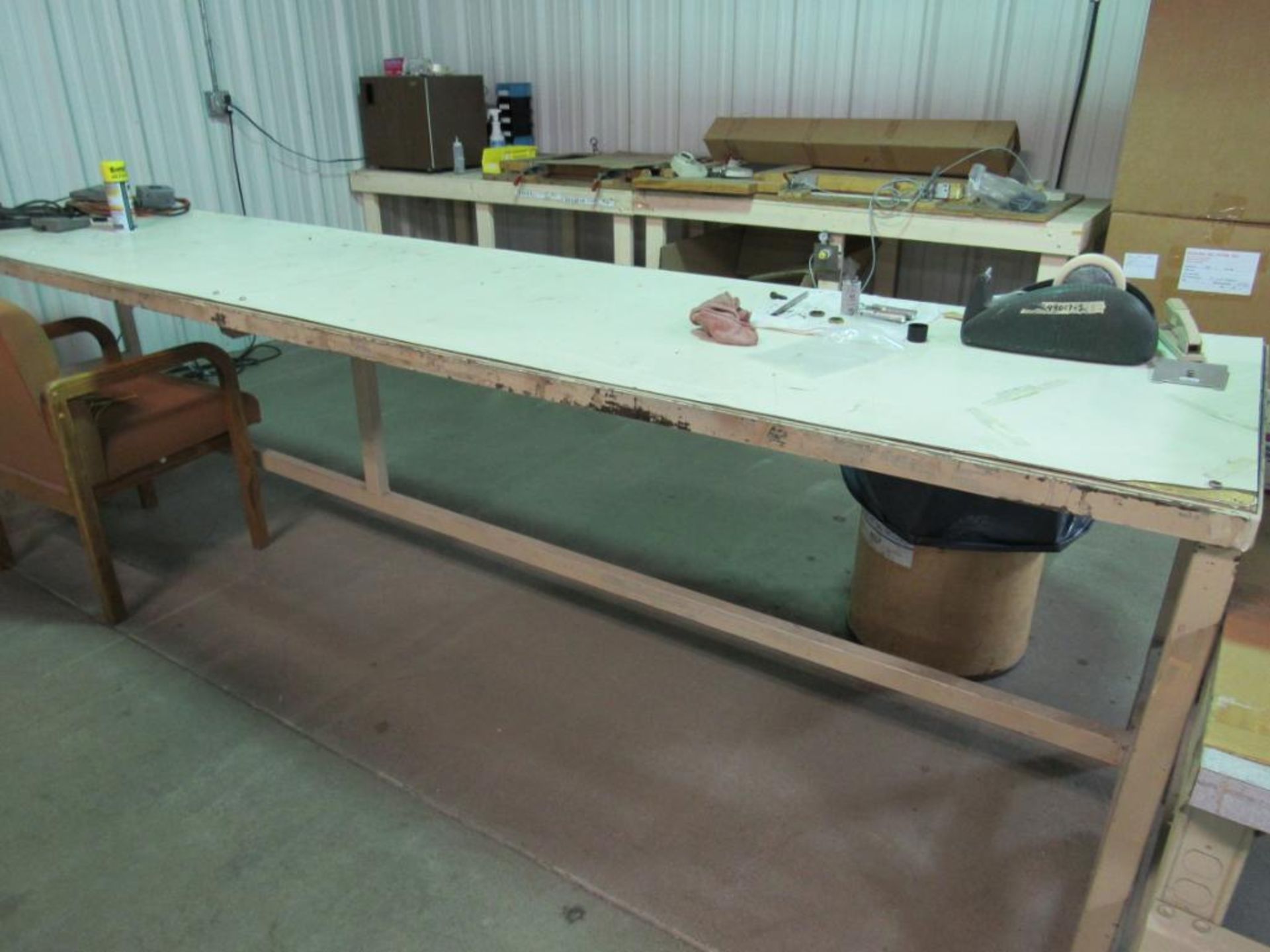 LOT: (3) 32 in. x 144 in. Assembly Work Benches (Area A) - Image 2 of 2