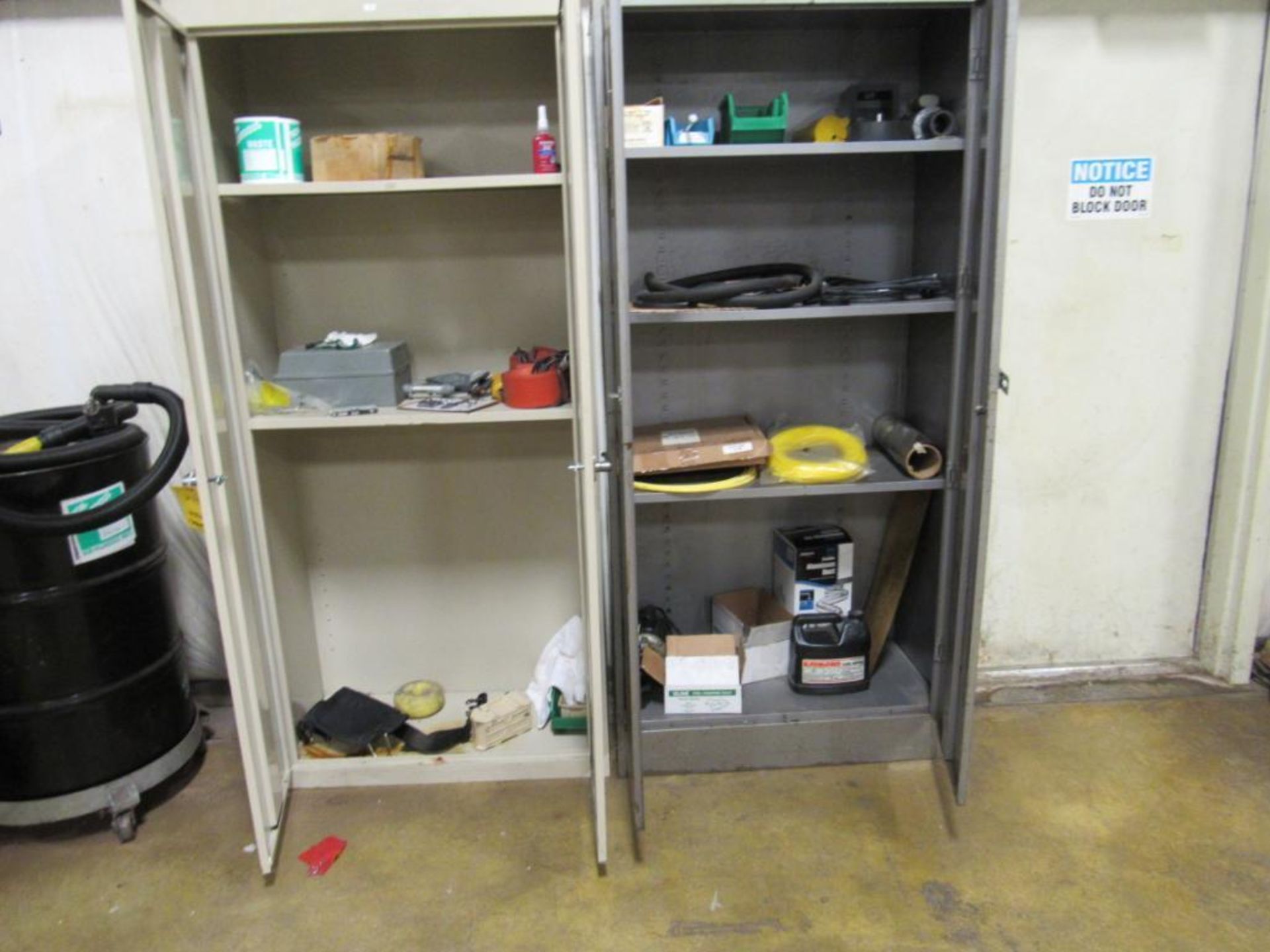 LOT: (2) 2-Door Cabinets with Contents (Area C) - Image 2 of 2