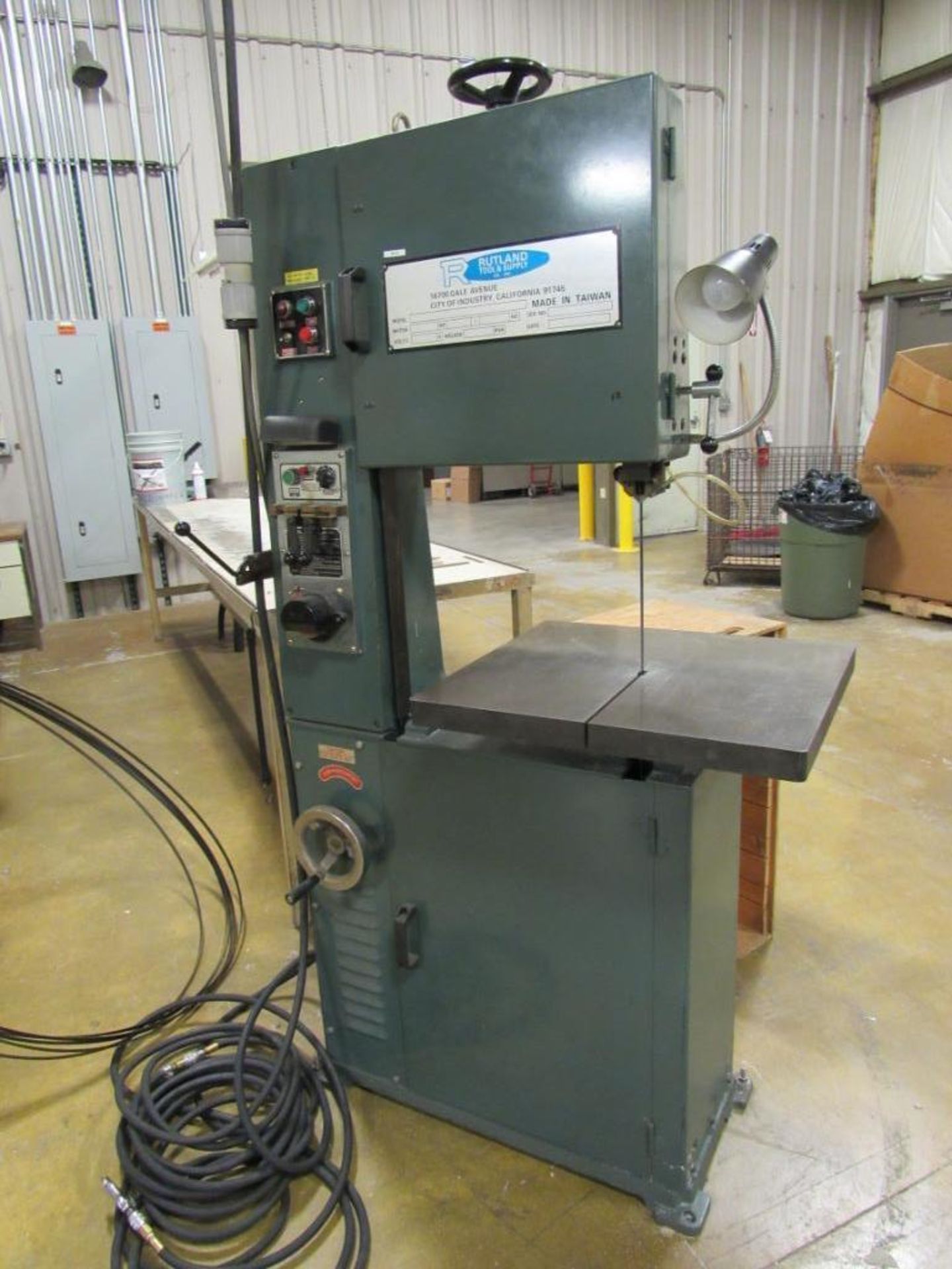 Rutland Tool Band Saw Model 26680450, S/N 9846500 (1998) (Area C)