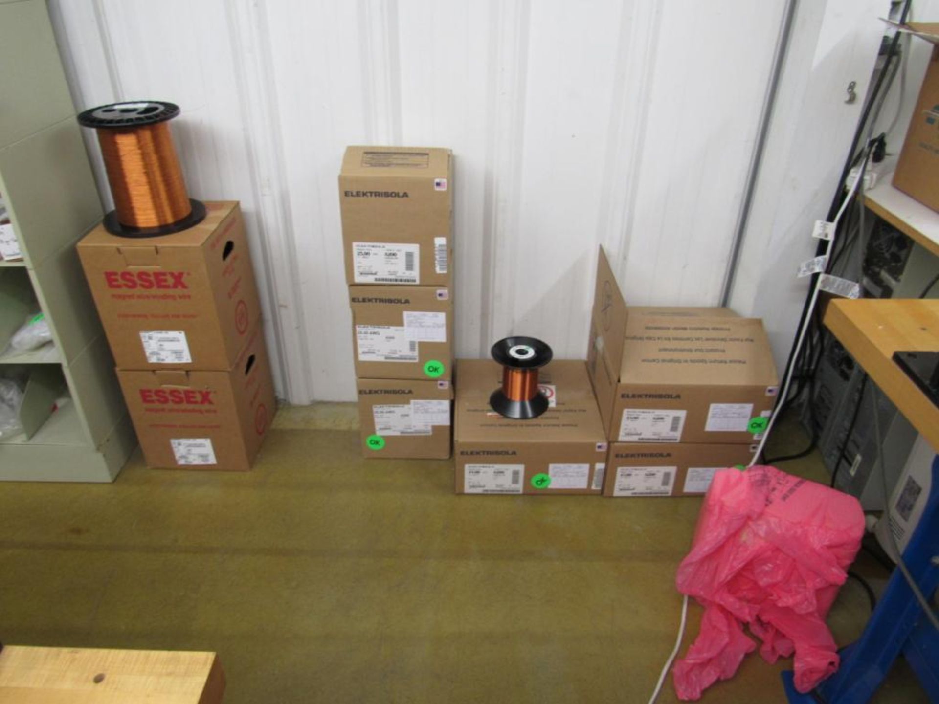 LOT: Assorted Wire in Approx. (8) Cartons (Area H)