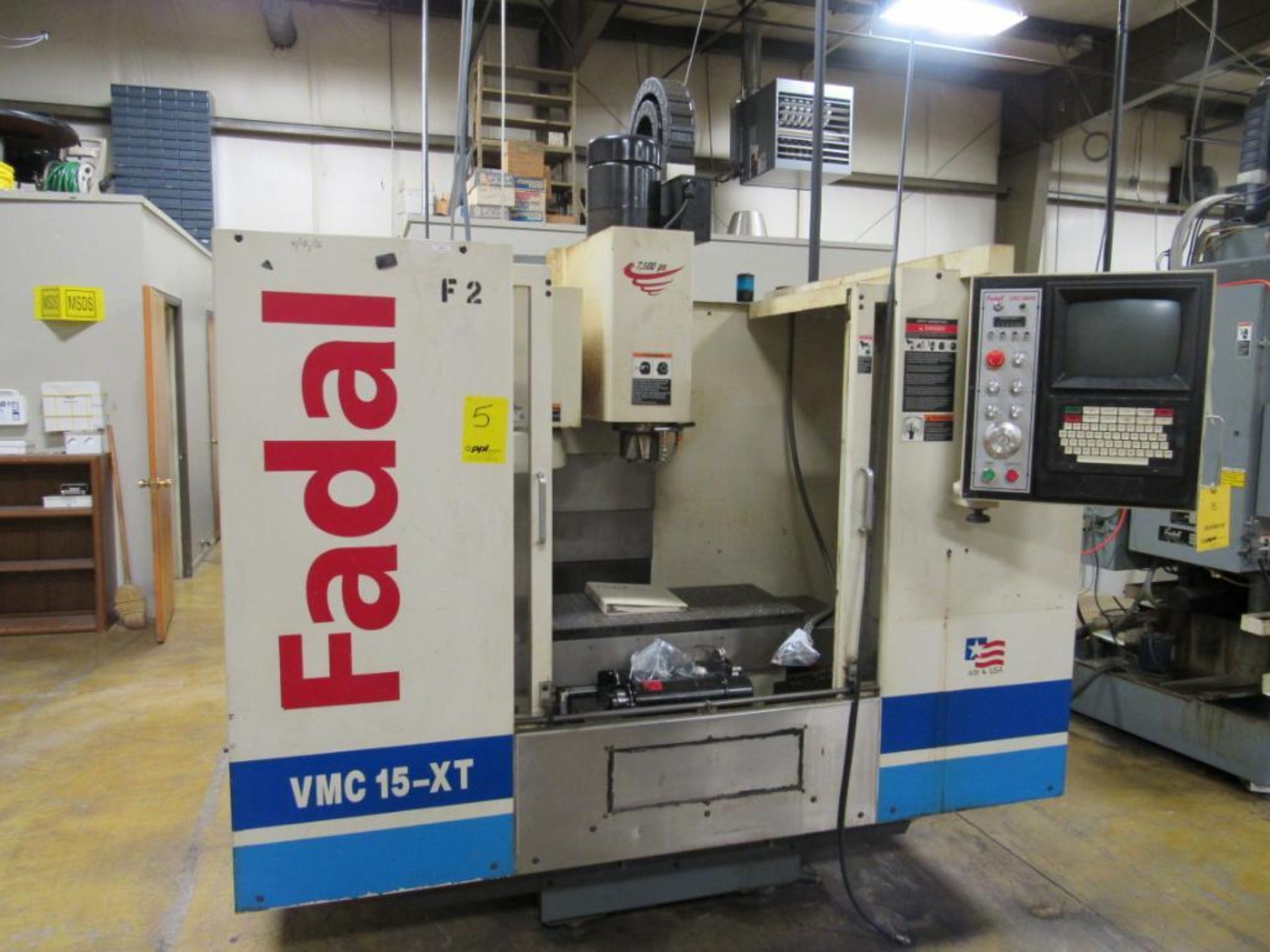 Fadal CNC Vertical Machining Center Model VMC15-XT (914-15), S/N 9911448 (1999) (no computer, needs