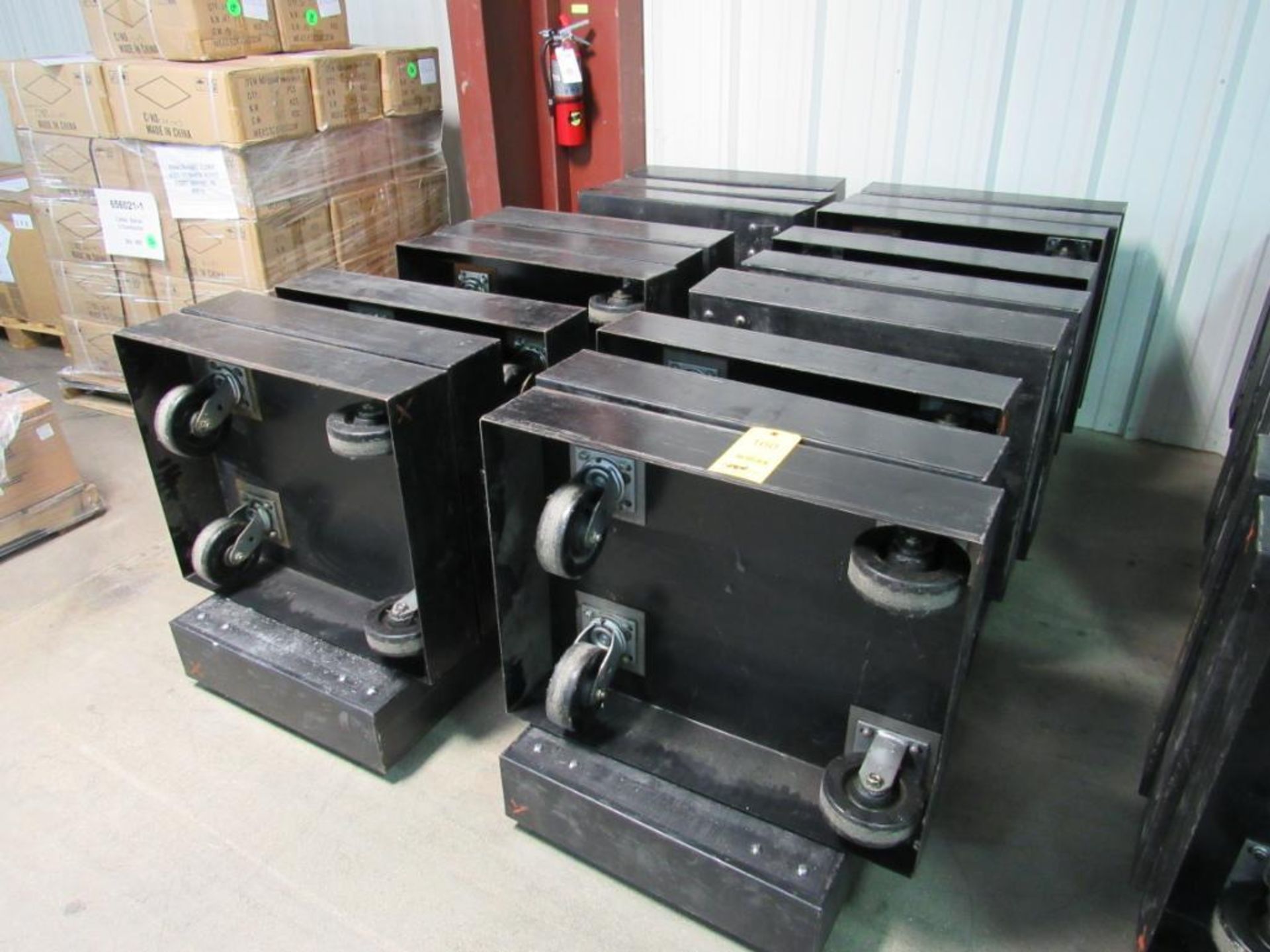 LOT: (24) 24 in. x 30 in. x 6 in. High 4-Wheel Assembly Carts (Area A)