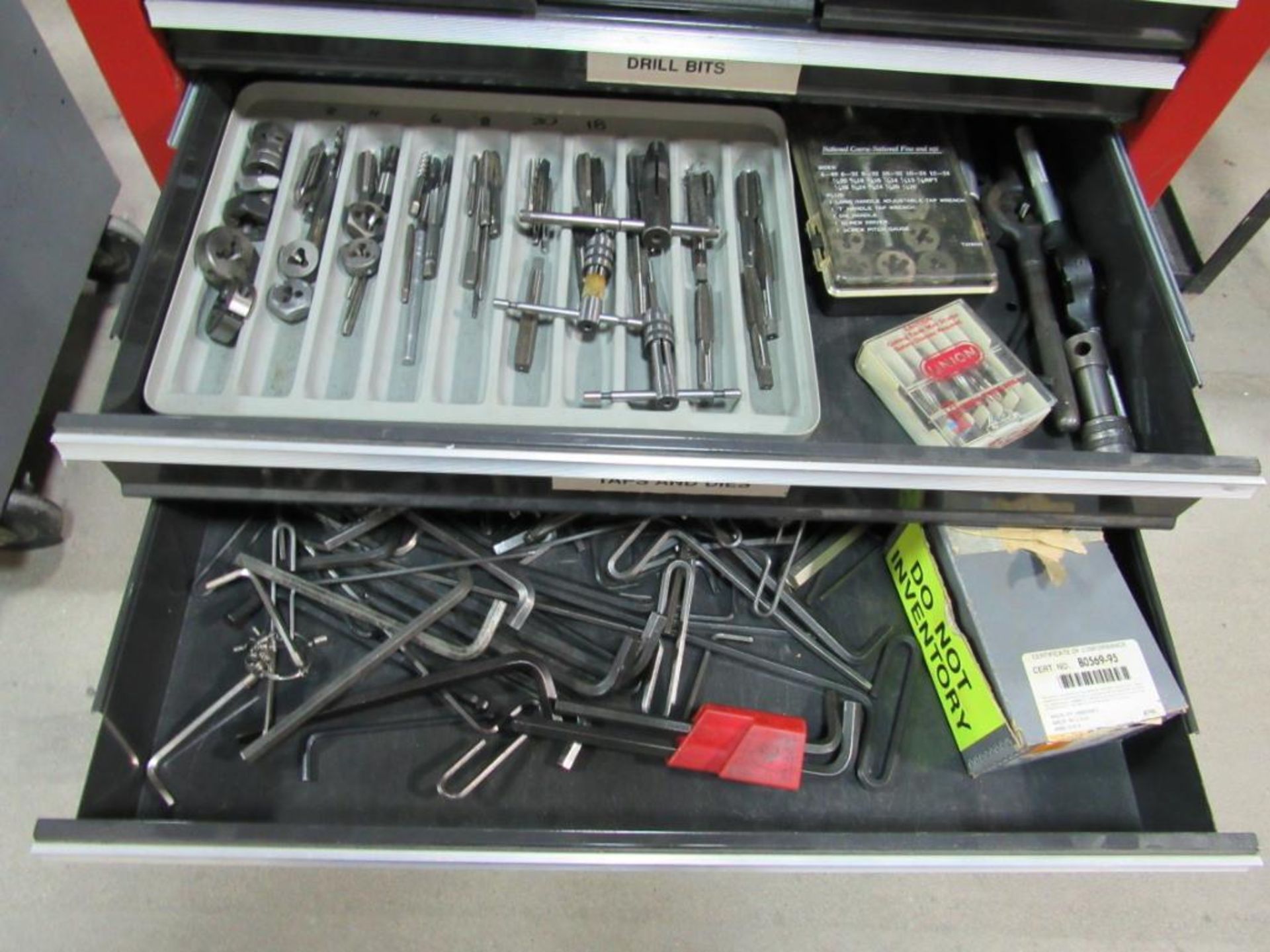 LOT: (1) Craftsman 12-Drawer Tool Chest & (1) 3-Drawer Tool Box, with Contents (Area A) - Image 4 of 8