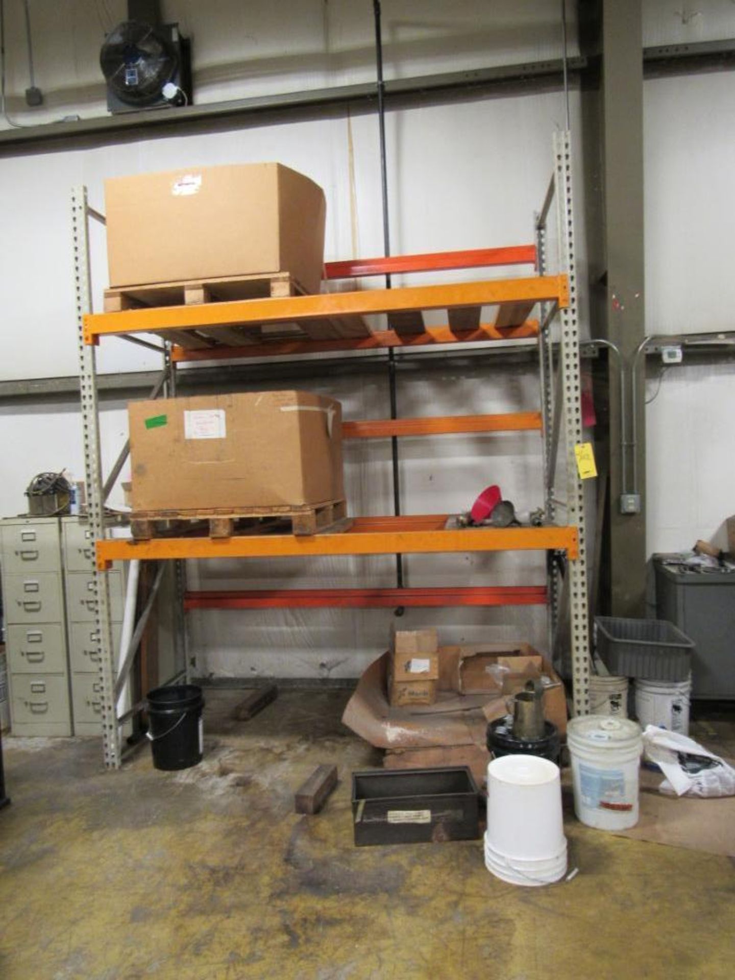 LOT: (8) Individual Sections 42 in. x 92 in. x 10 ft. Heavy Duty Pallet Rack, with Approx. (20) Extr - Image 2 of 8