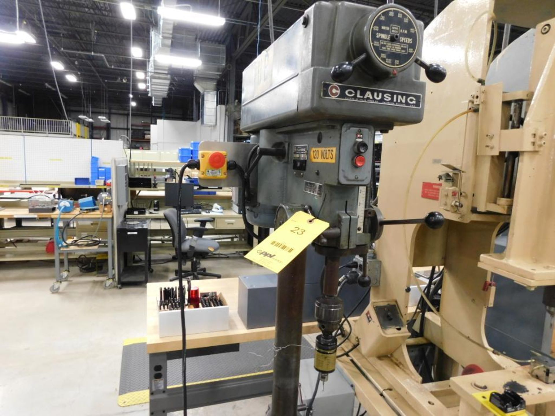 Clausing Drill Press Model 16VT-1, S/N 510716 - Image 2 of 2