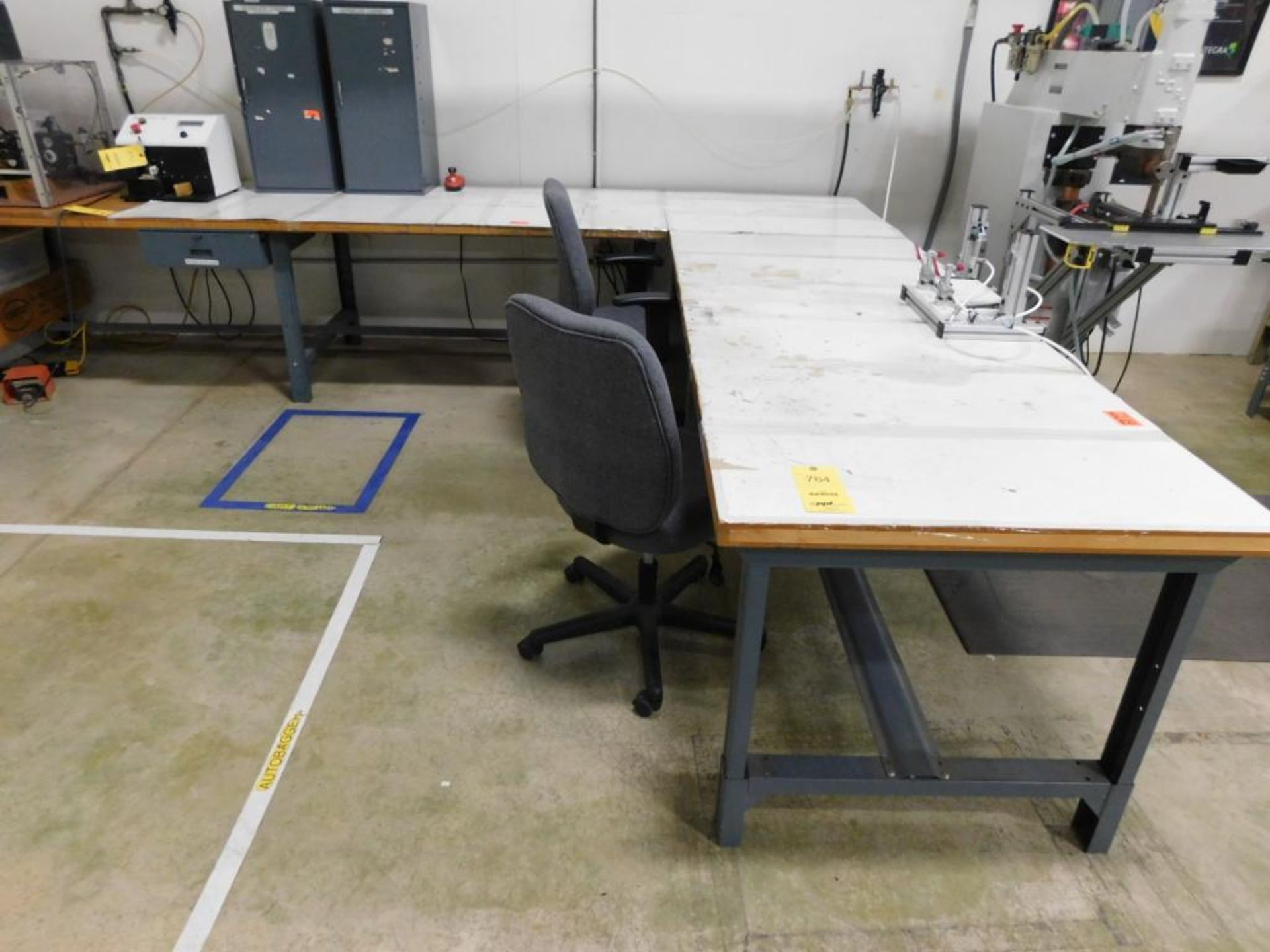LOT: (2) 36 in. x 120 in. Work Benches