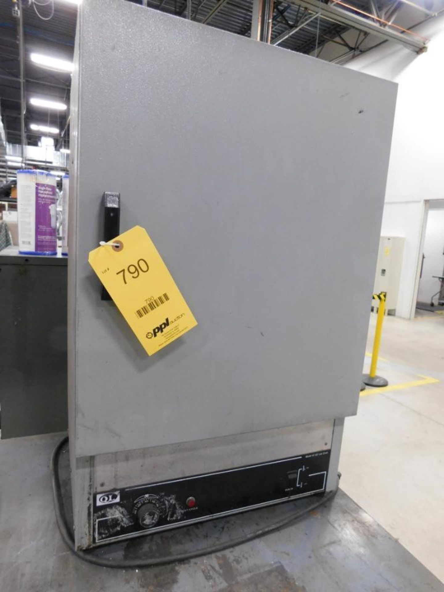 Quincy Labs Lab Oven Model 40GC, with Steel Table