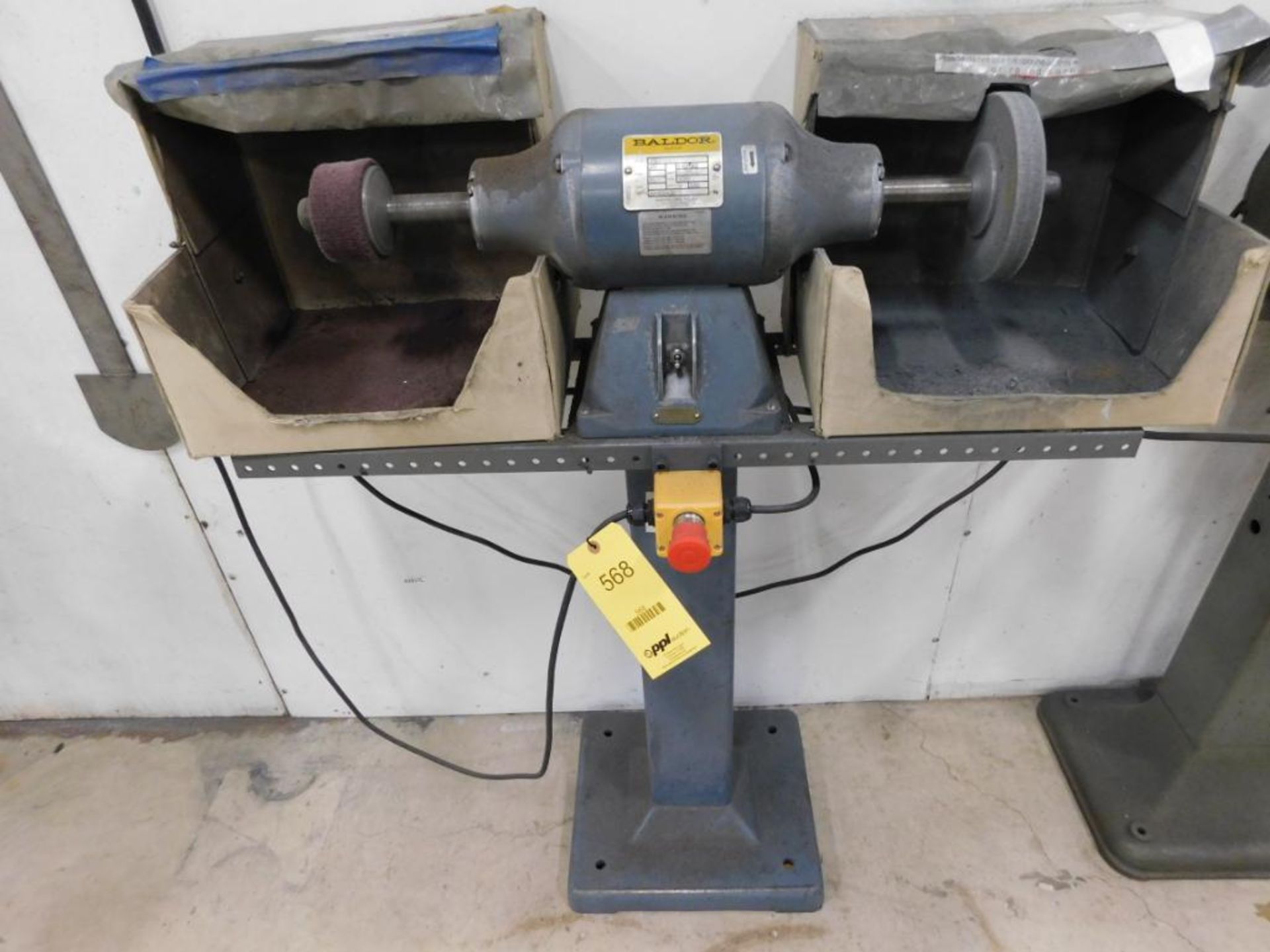 Baldor 3/4 HP Double End Buffer