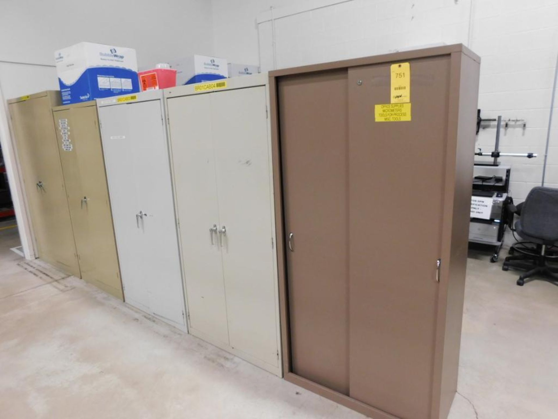 LOT: (5) Steel Cabinets