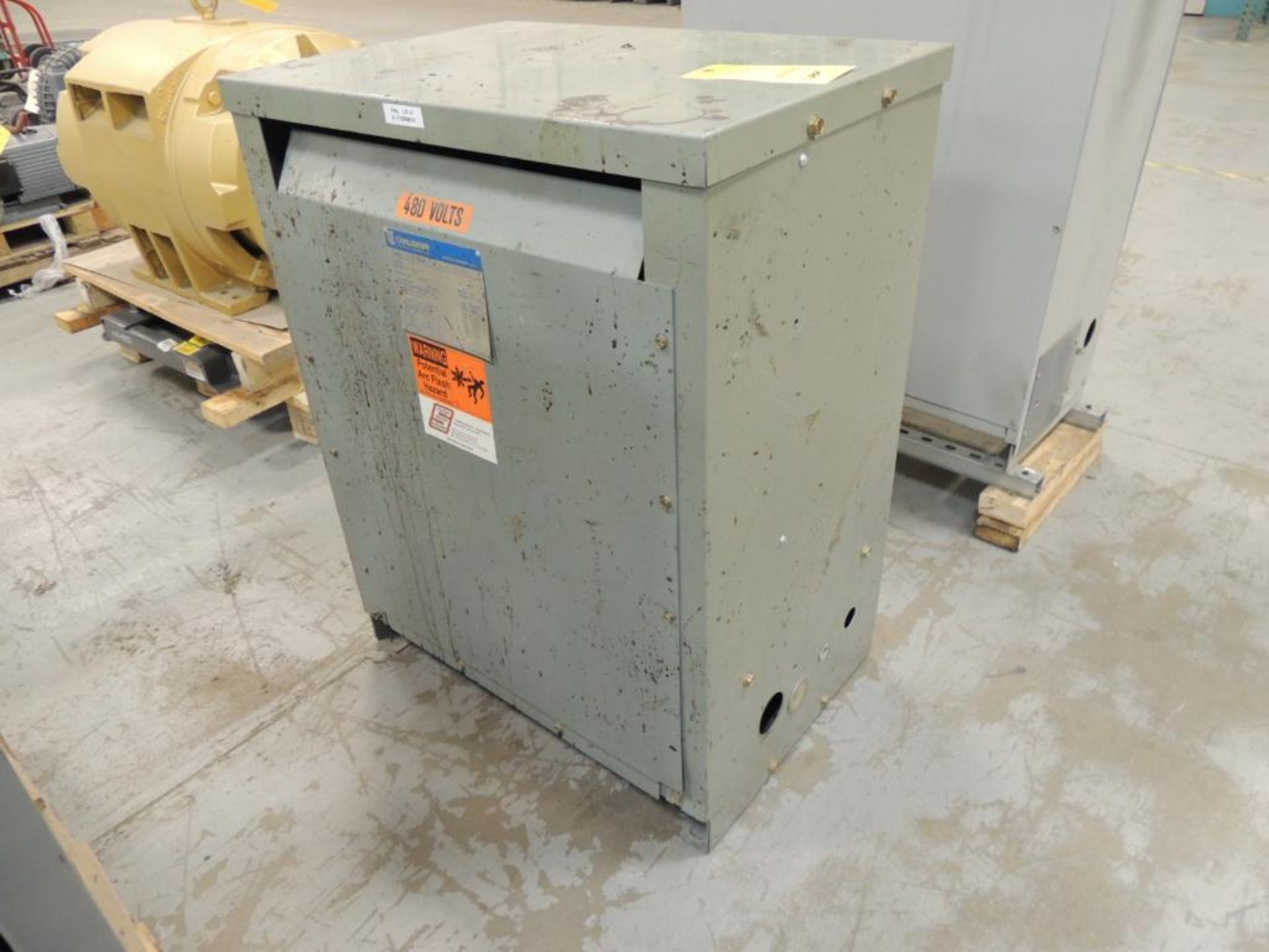 Challenger Transformer, 75 KVA, 3PH, 480 HV, 208/Y120 LV