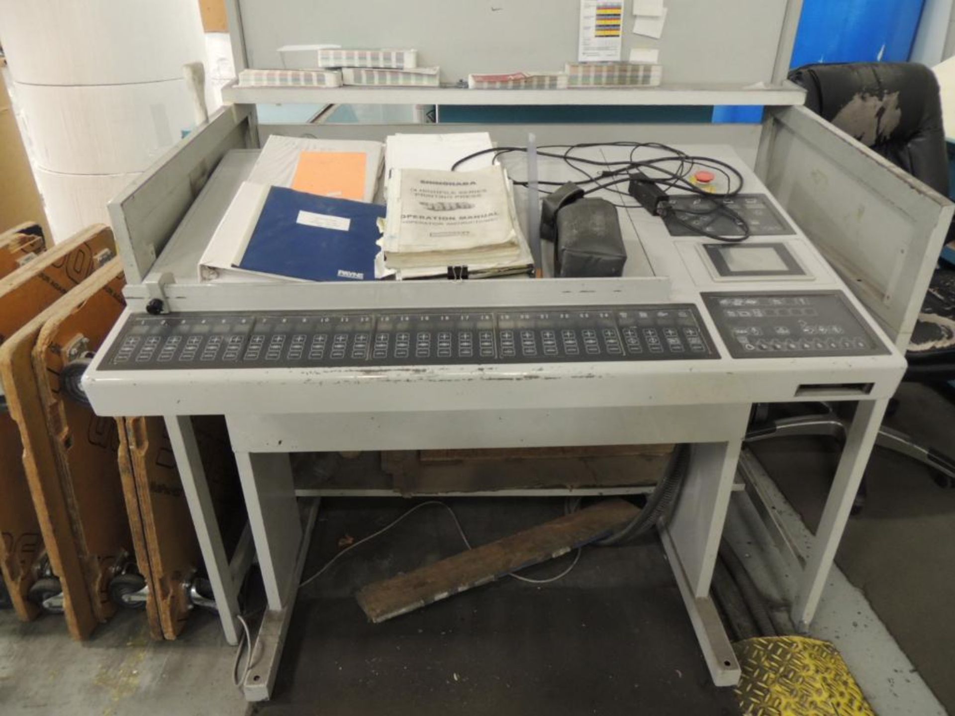 1998 Shinohara 74VP 74-5P Printing Press, Offset, Sheet Fed, 5-Color, 23 in. x 29 in. Capacity, Coat - Image 10 of 18