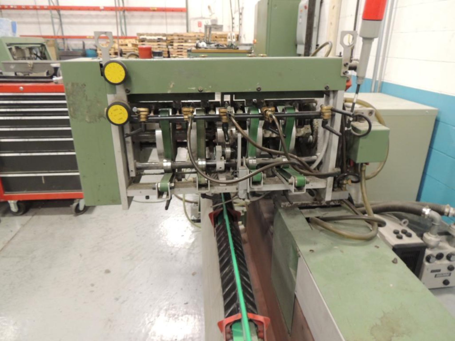 LOT: Muller Martini 335 Saddle Stitcher. Configured With 4-Pocket Collating Type 0306.400, New In 19 - Image 4 of 19