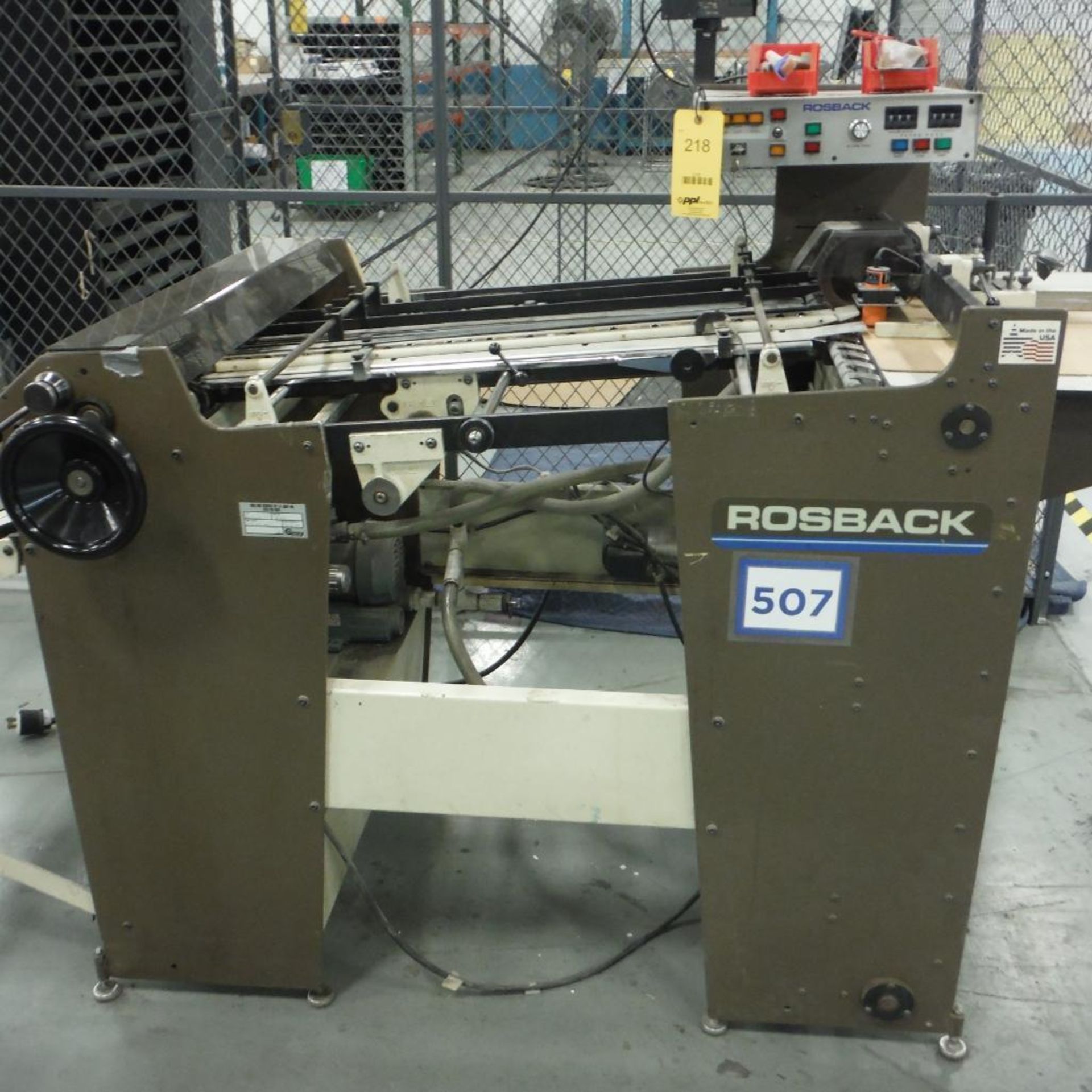 Rosback Perforator, Model 240, S/N 24089147 - Image 2 of 4