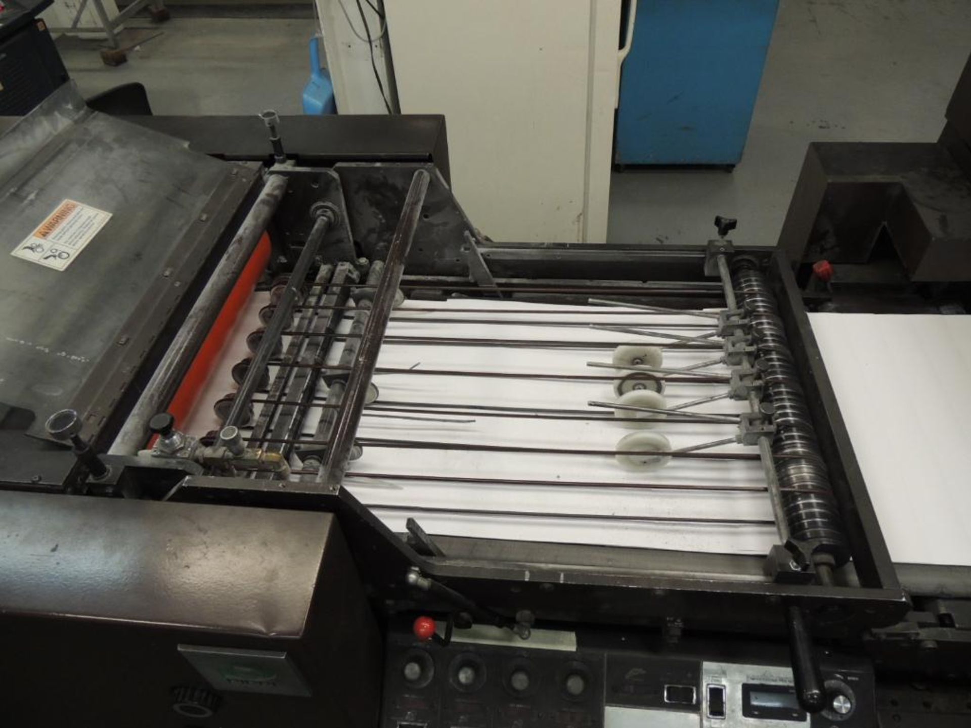 LOT: Didde ML 1000 Printing Offset Press, 8-Color, 20 in. Web Width x 22 in. Cutoff, Kodak Versamark - Image 32 of 44