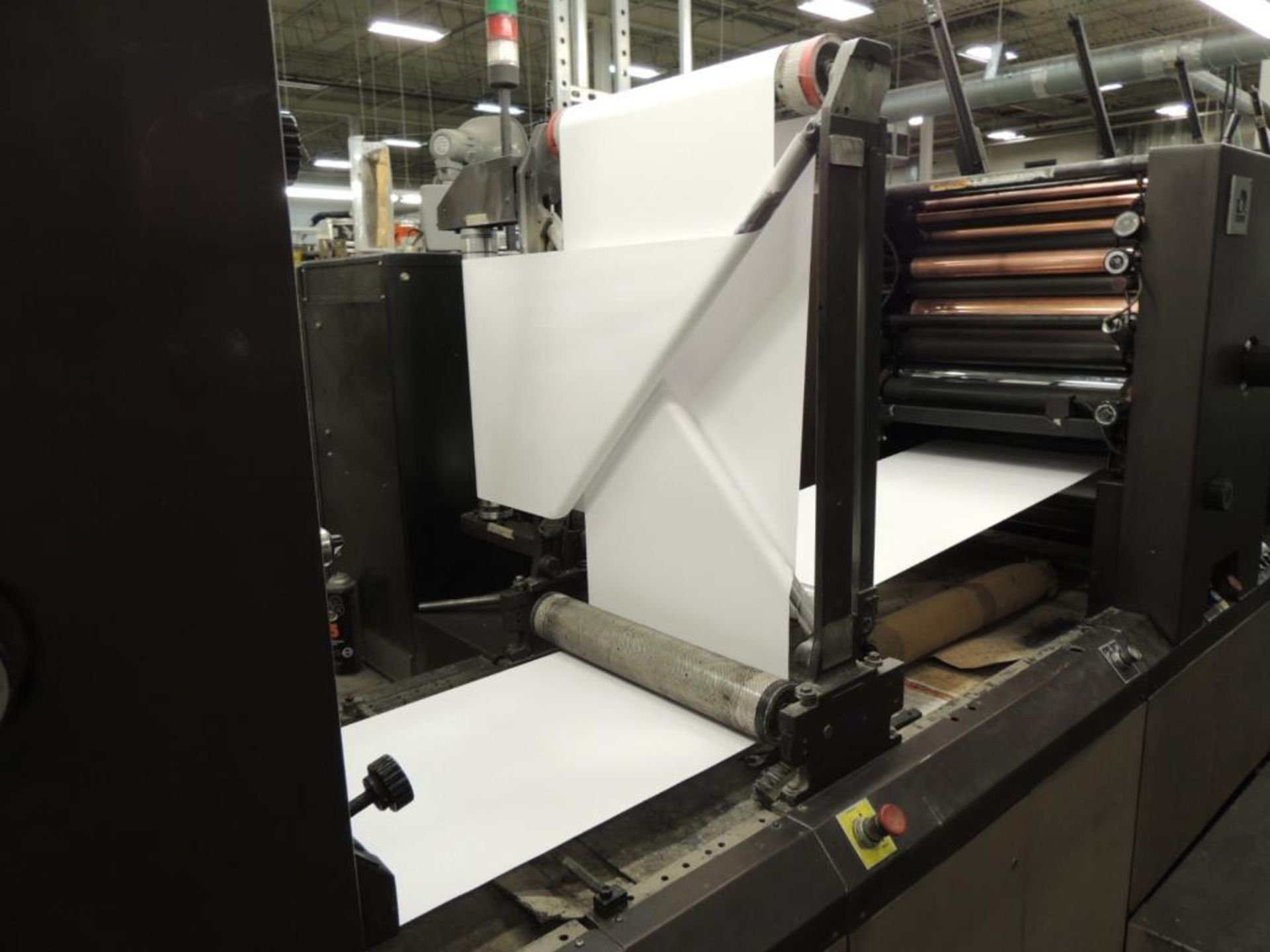 LOT: Didde ML 1000 Printing Offset Press, 8-Color, 20 in. Web Width x 22 in. Cutoff, Kodak Versamark - Image 10 of 44