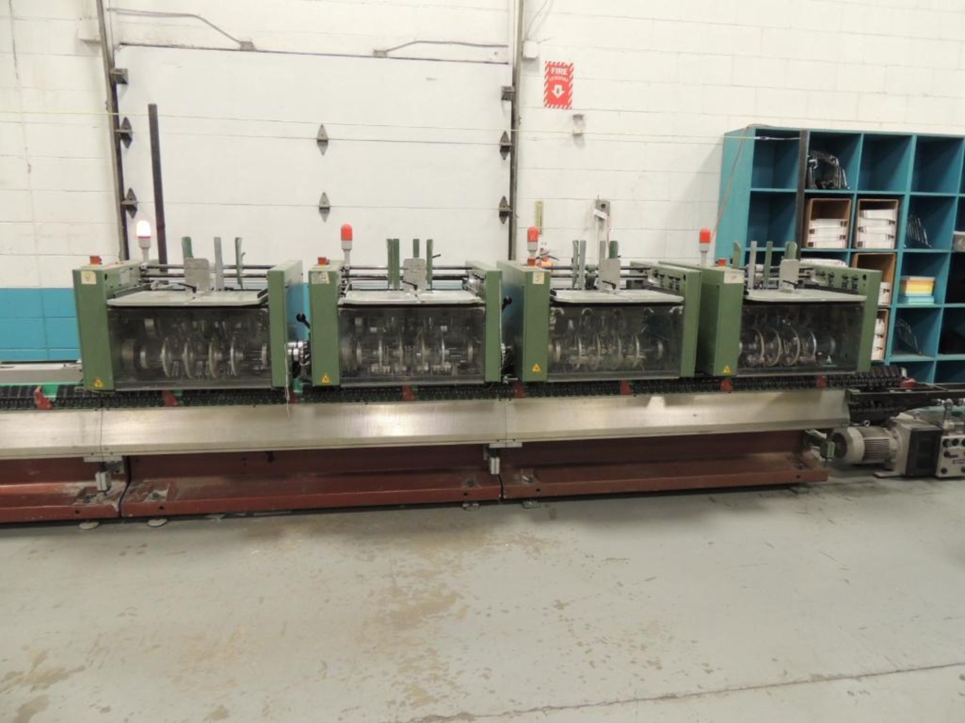 LOT: Muller Martini 335 Saddle Stitcher. Configured With 4-Pocket Collating Type 0306.400, New In 19 - Image 3 of 19