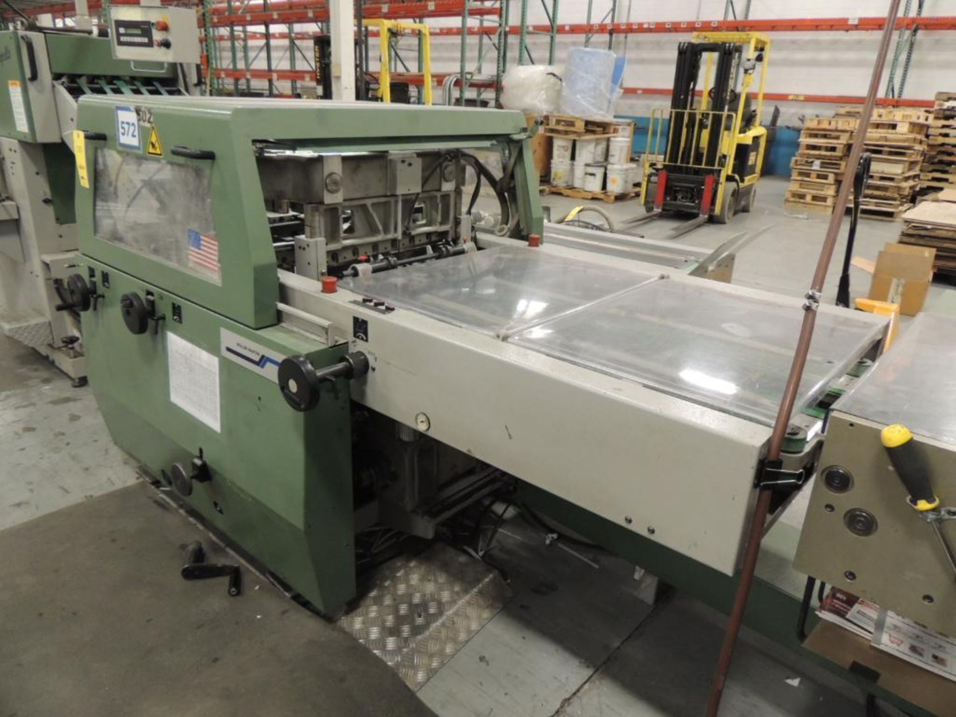 LOT: Muller Martini 335 Saddle Stitcher. Configured With 4-Pocket Collating Type 0306.400, New In 19 - Image 8 of 19