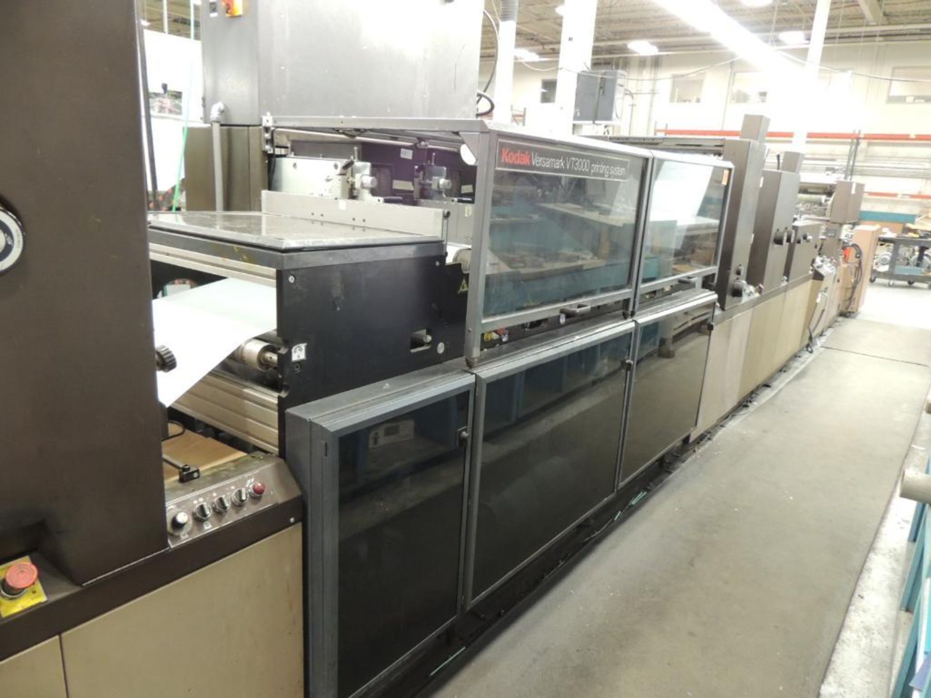 LOT: Didde ML 1000 Printing Offset Press, 8-Color, 20 in. Web Width x 22 in. Cutoff, Kodak Versamark - Image 14 of 44