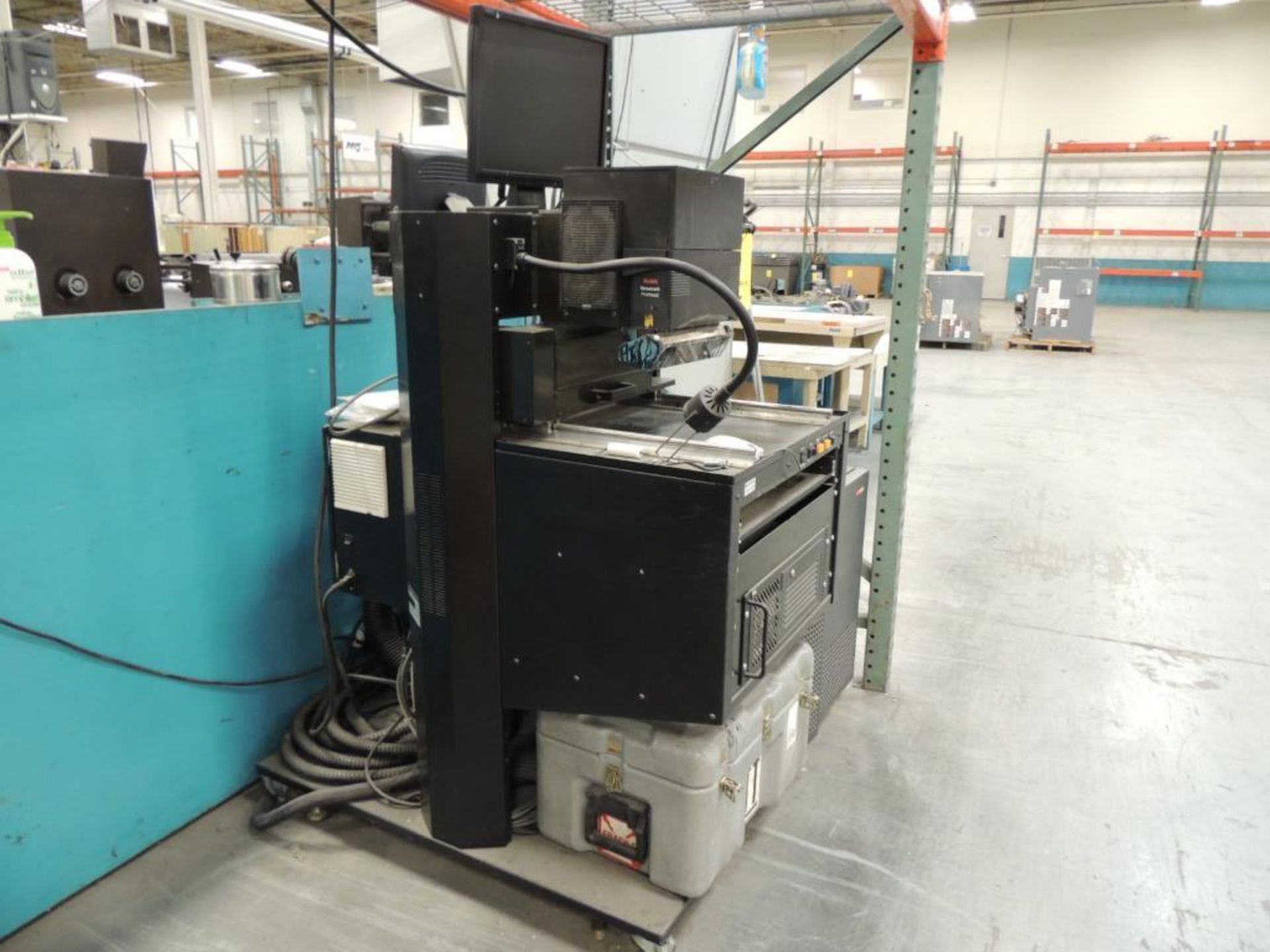 Kodak Versamark DT-23 Recovery Station, S/N 2008111301, with Scitex 9000 Series Print Station, for I