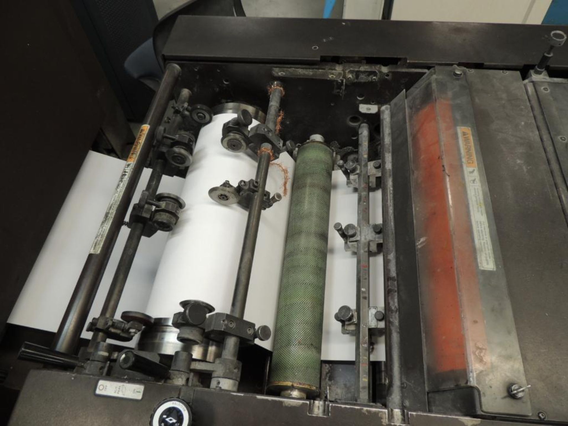 LOT: Didde ML 1000 Printing Offset Press, 8-Color, 20 in. Web Width x 22 in. Cutoff, Kodak Versamark - Image 31 of 44