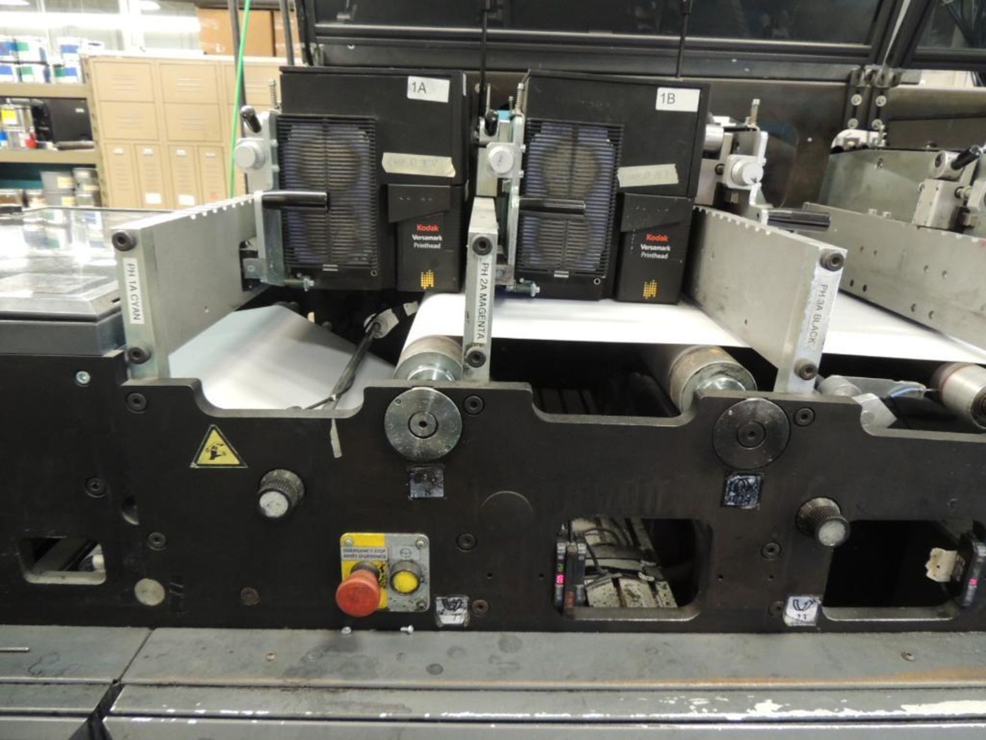 LOT: Didde ML 1000 Printing Offset Press, 8-Color, 20 in. Web Width x 22 in. Cutoff, Kodak Versamark - Image 15 of 44