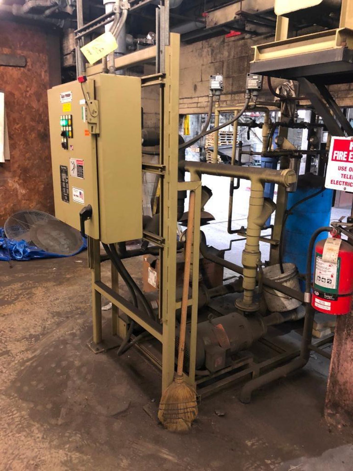 LOT: Ajax 750 kw Melt System with Ajax 750 kw 600-110 hz. Power Supply S/N M-96139A, Interconnecting - Image 2 of 4