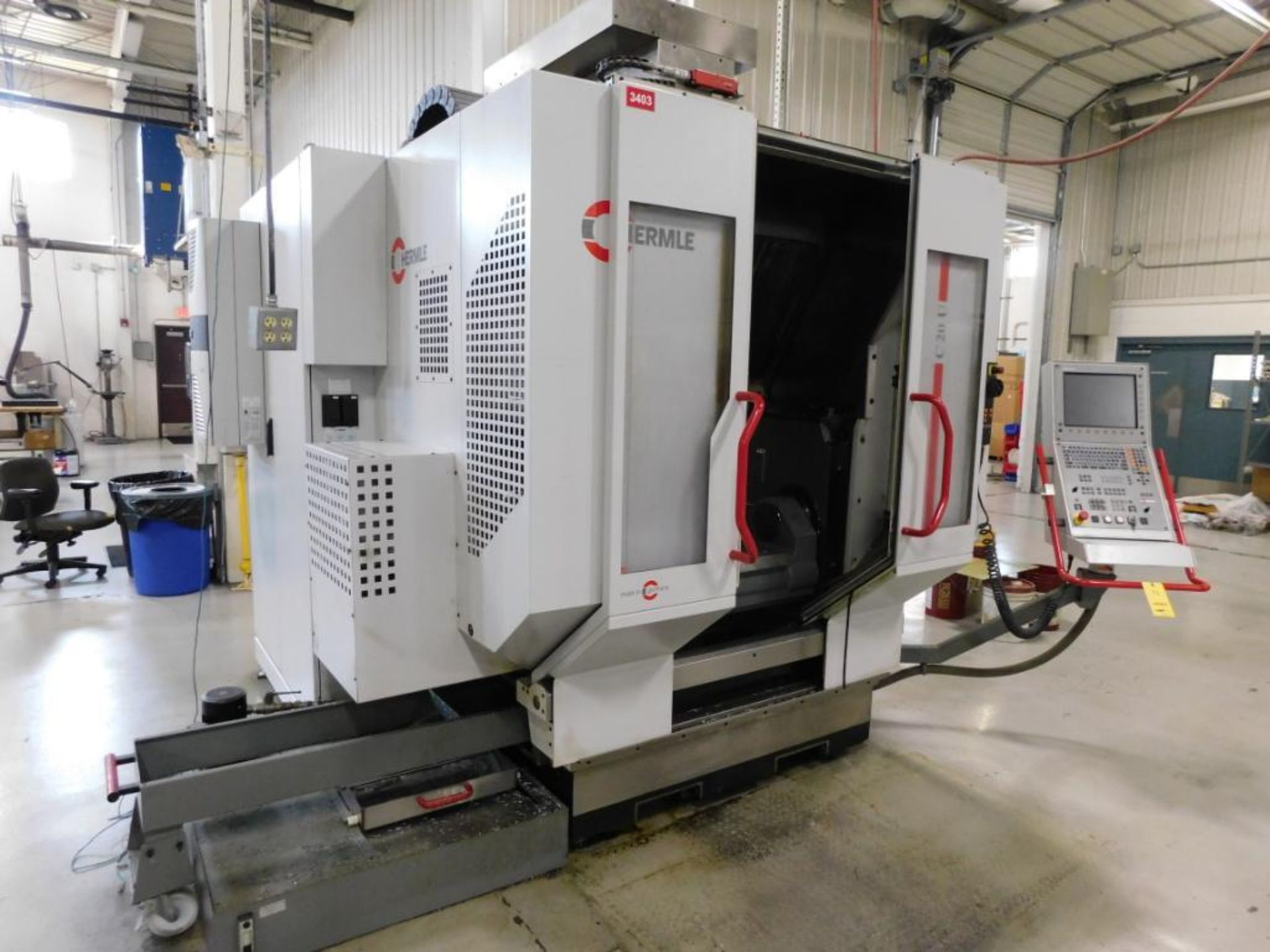 Hermle 5-Axis CNC Vertical Machining Center, Model C20U, S/N 19257 (2008), 16,000 RPM, 20 HP, HSK63, - Image 2 of 6