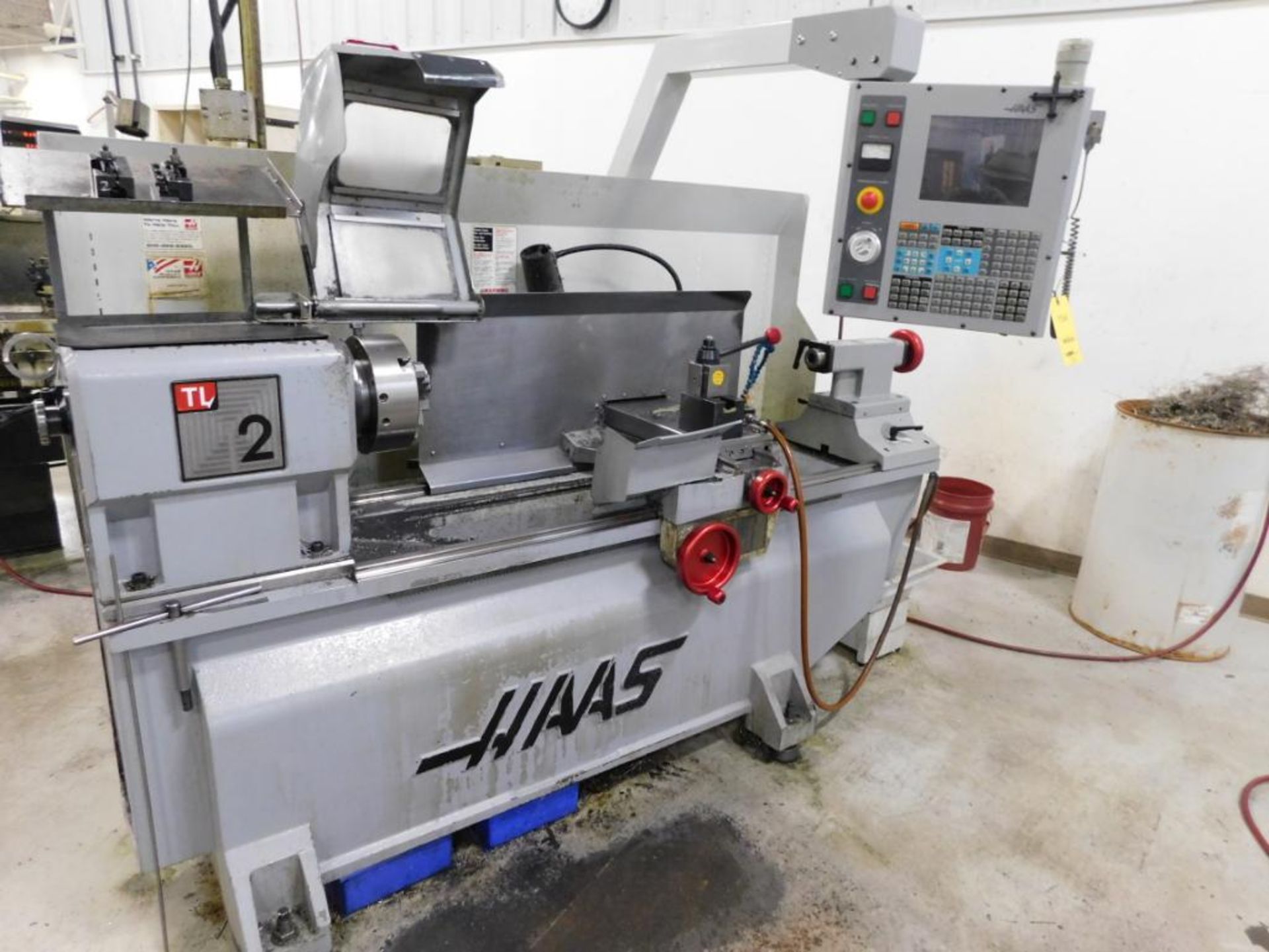 Haas CNC Lathe, Model l2, S/N 70438 (2013), 1800 PM, 12 HP, 10 in. Chuck, 16 in. x 48 in., 8 in. X-A