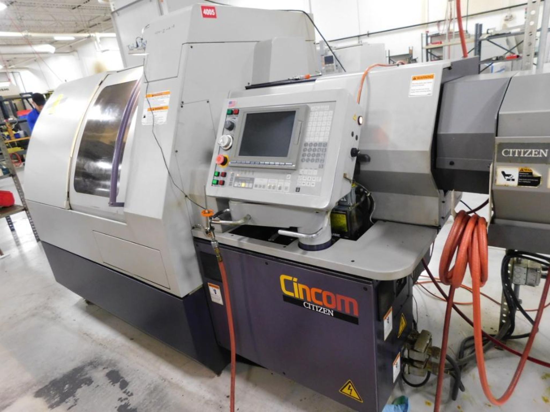 Citizen CNC Swiss Style Turning Center, Model Cincom C32 Type VIII, S/N E324-X12013 (2004), w/Citize - Image 4 of 8