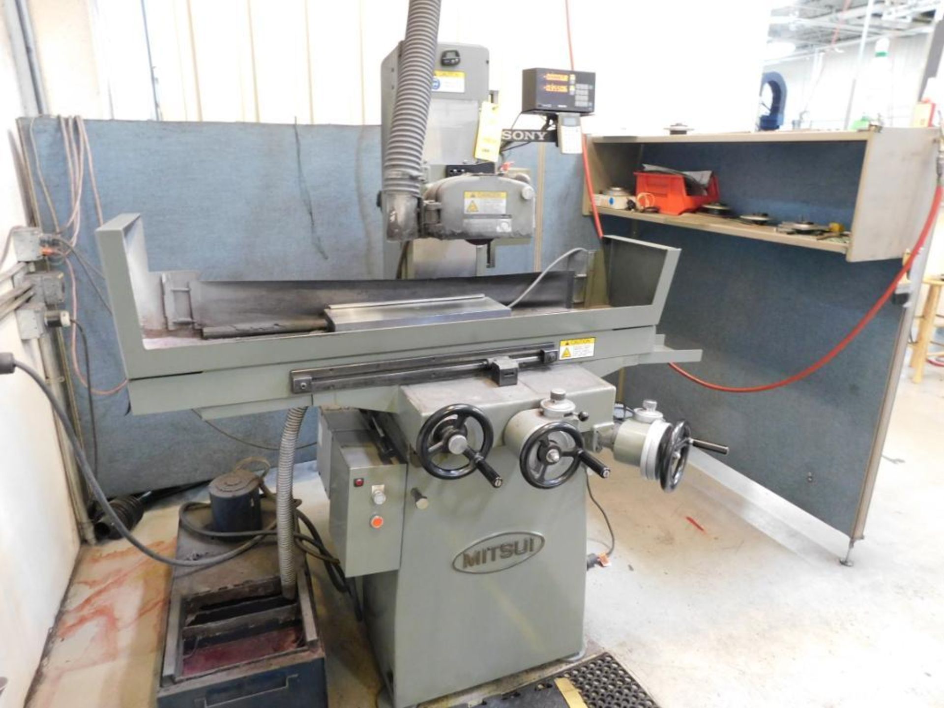 Mitsui 6 in. x 18 in. Surface Grinder, Model MSG-205MH, S/N 2002033586, 6 in. x 18 in. Electromagnet - Image 2 of 3