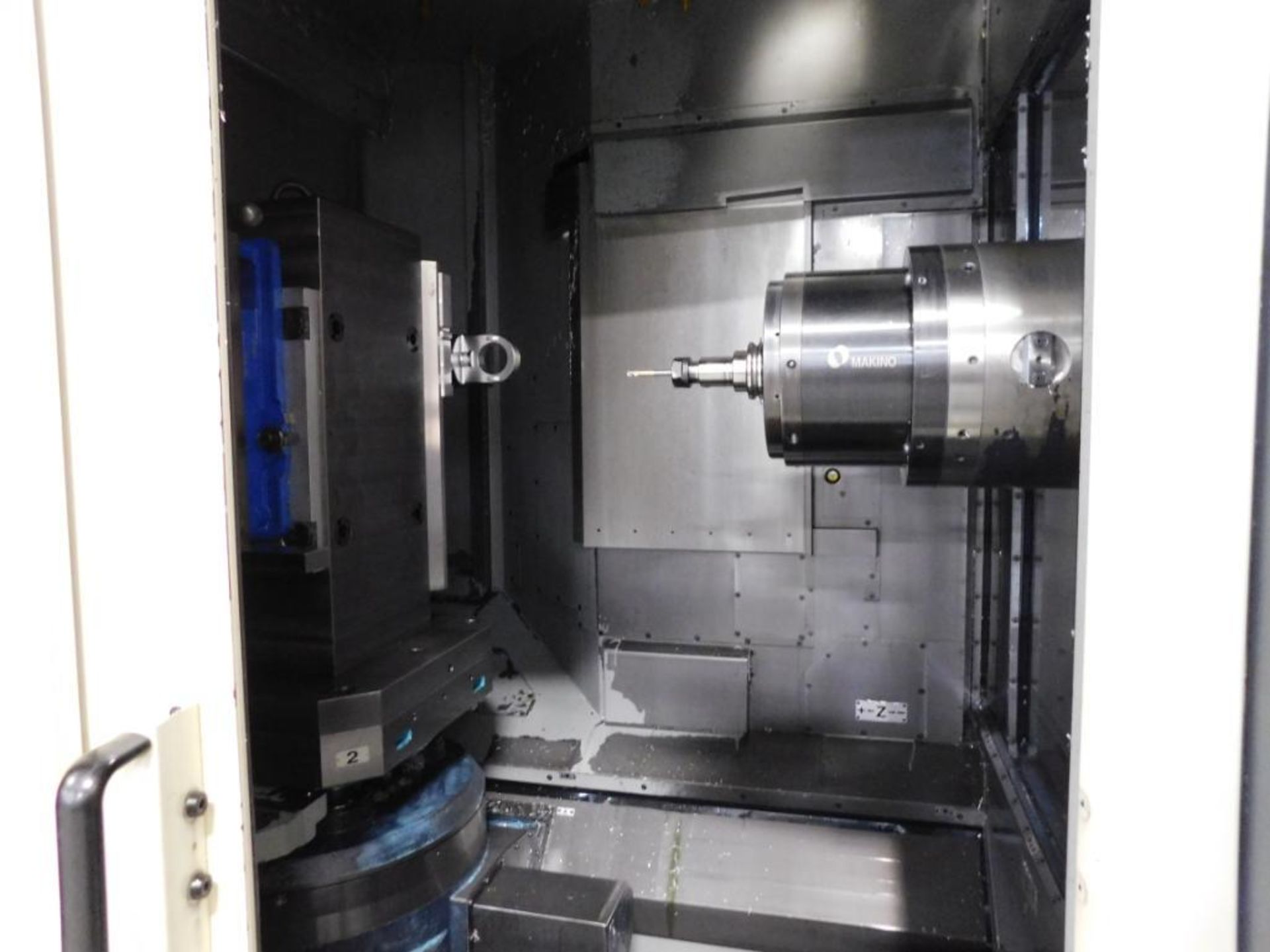 Makino CNC Horizontal Maching Center, Model A61, S/N 08-588 (2008), 12,000 RPM, 40 Taper, 15 HP, 19. - Image 6 of 7