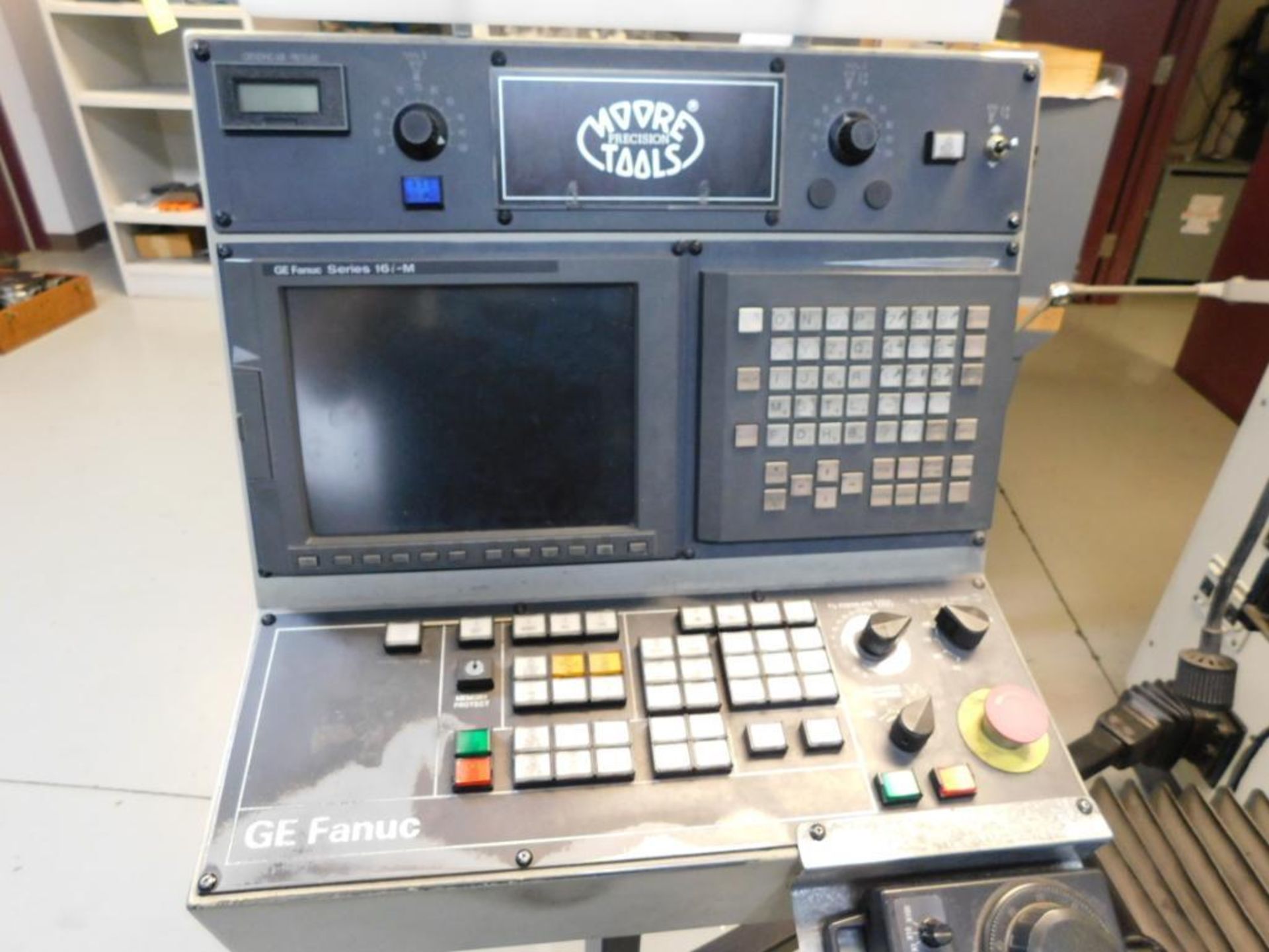 Moore CNC Jig Grinder, Model 450 CPR, S/N G1737(1998), 11 in. x 24 in. Work Table, GE Fanuc 16i-M Co - Image 4 of 4