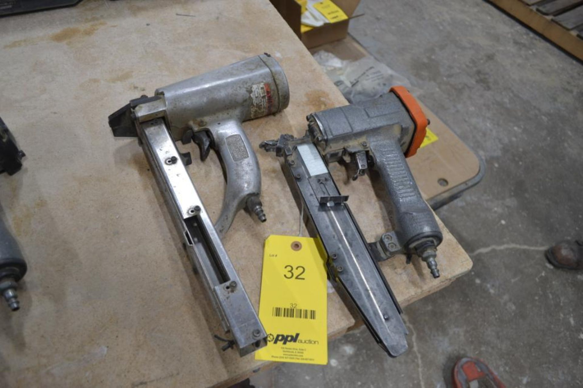 LOT: (2) Paslode Staple Guns