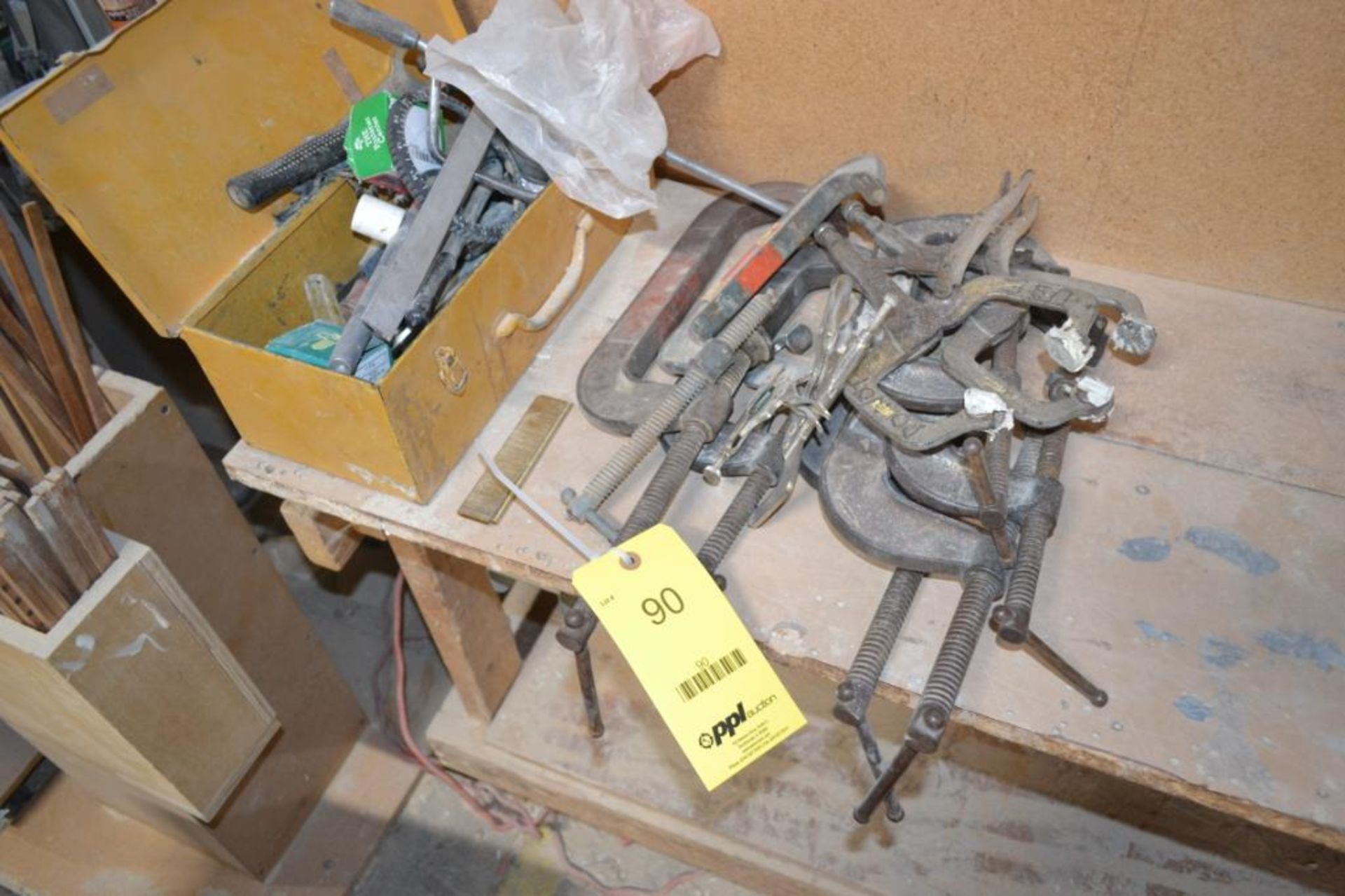 LOT: Assorted C-Clamps